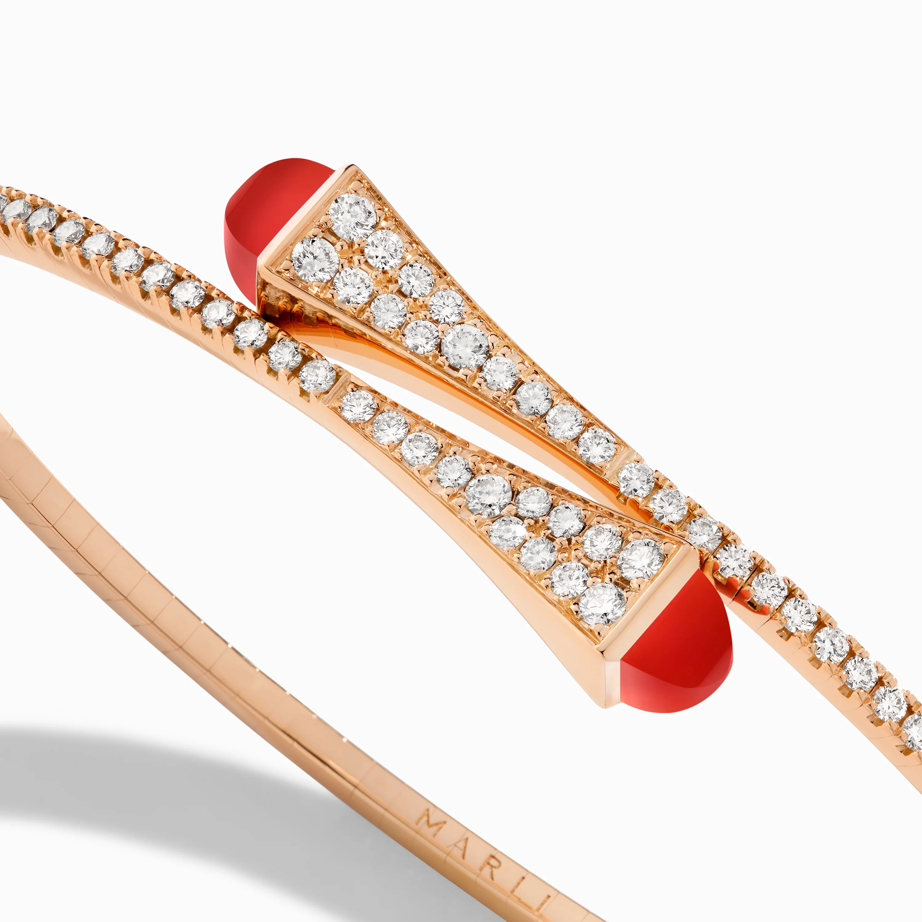 Cleo Diamond Slim Slip-On Bracelet - Image 2