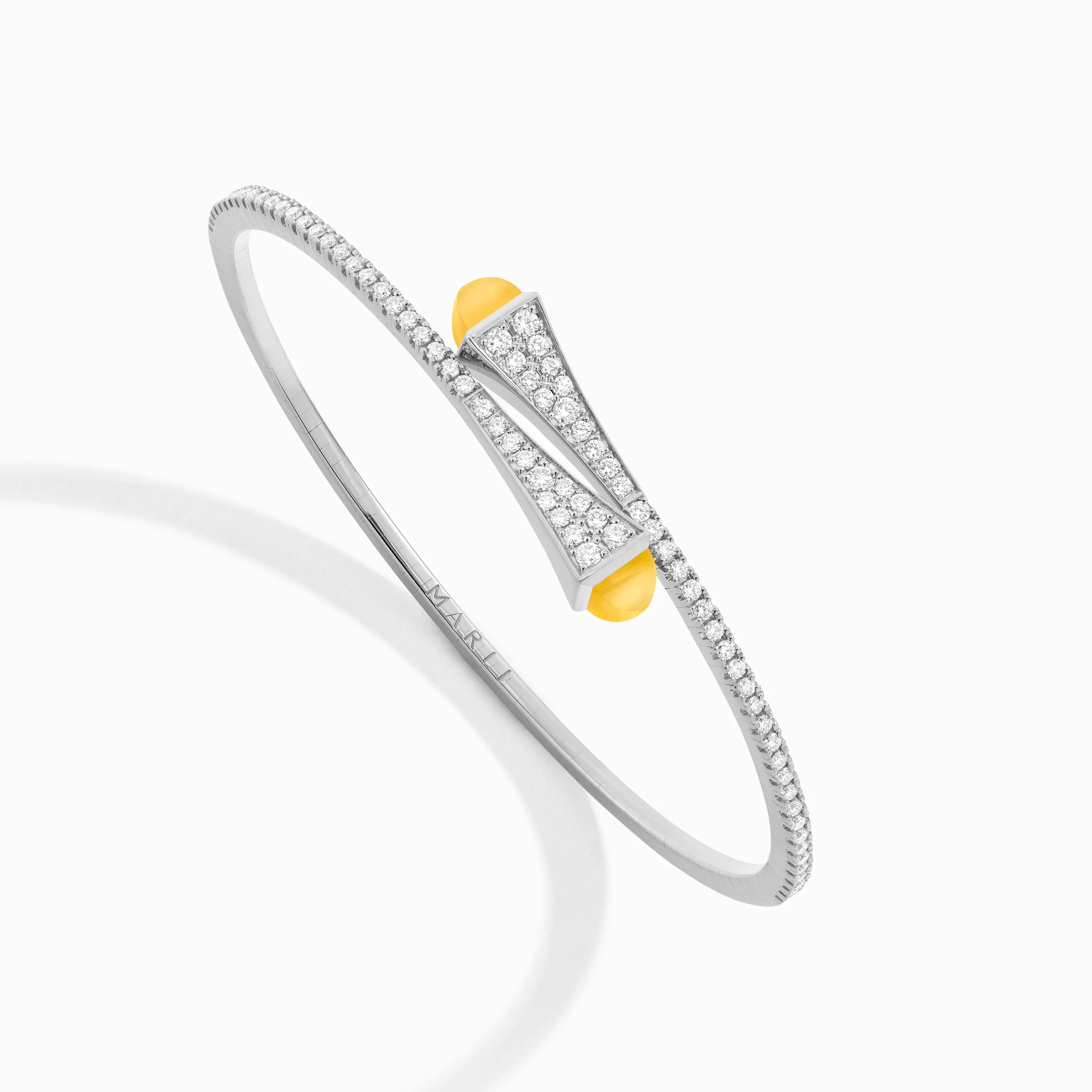 Cleo Diamond Slim Slip-On Bracelet - Image 10