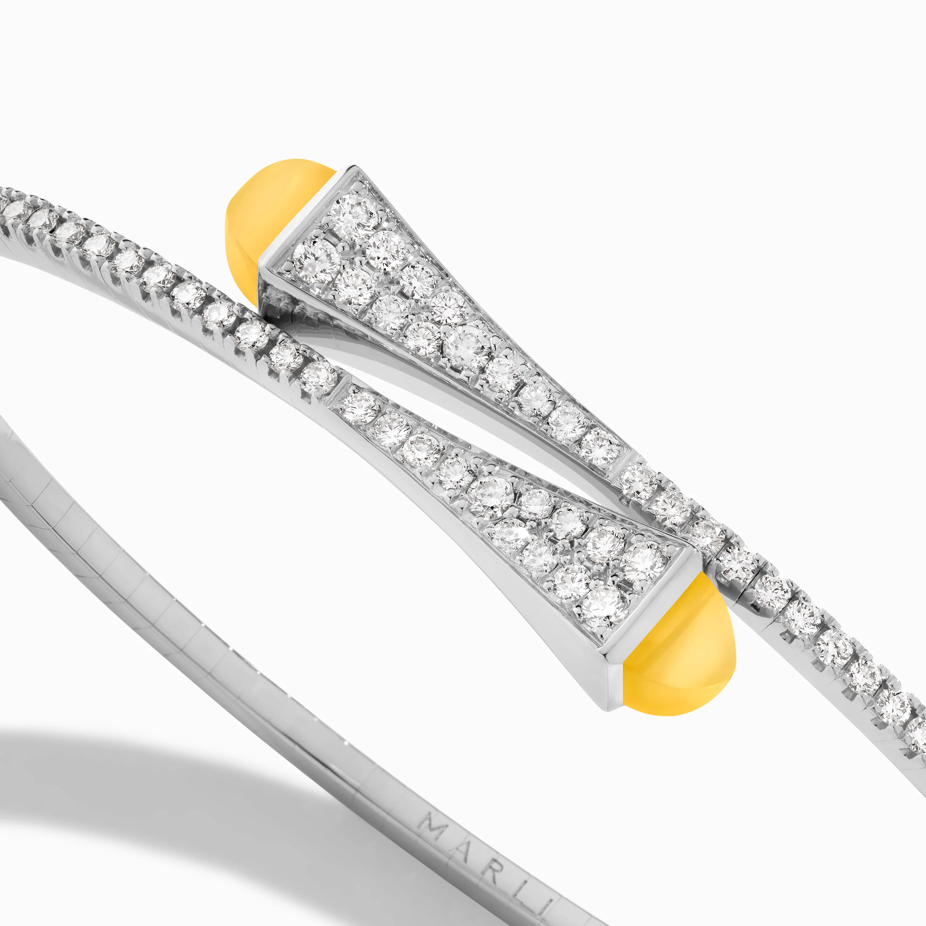 Cleo Diamond Slim Slip-On Bracelet - Image 11