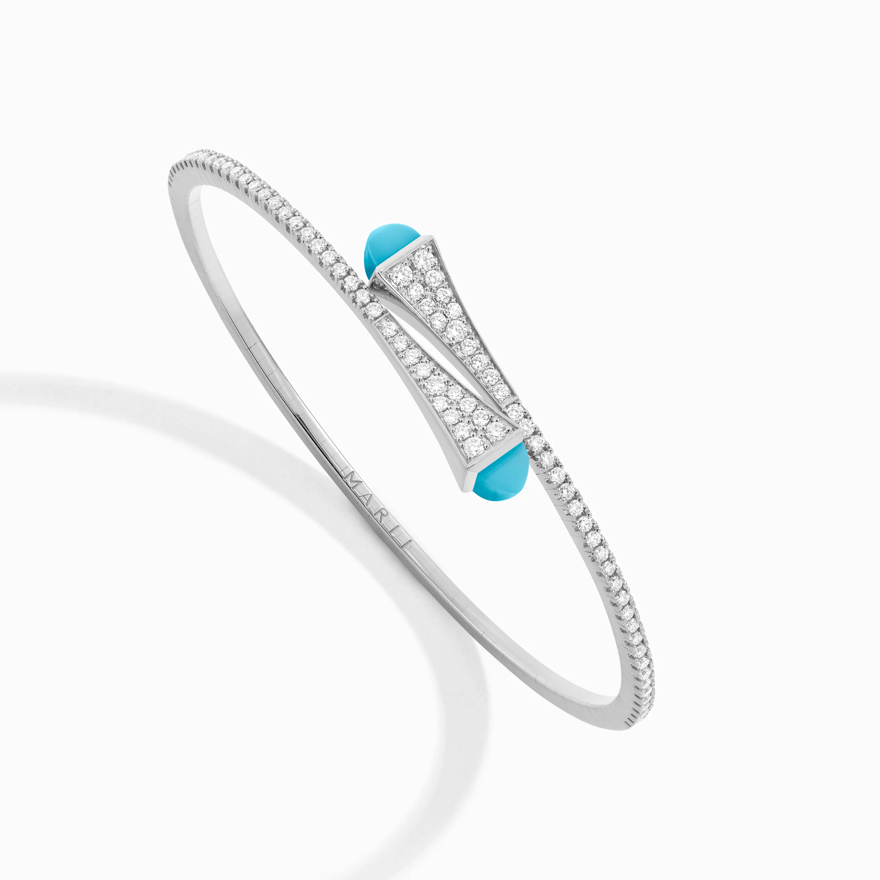 Cleo Diamond Slim Slip-On Bracelet - Image 4