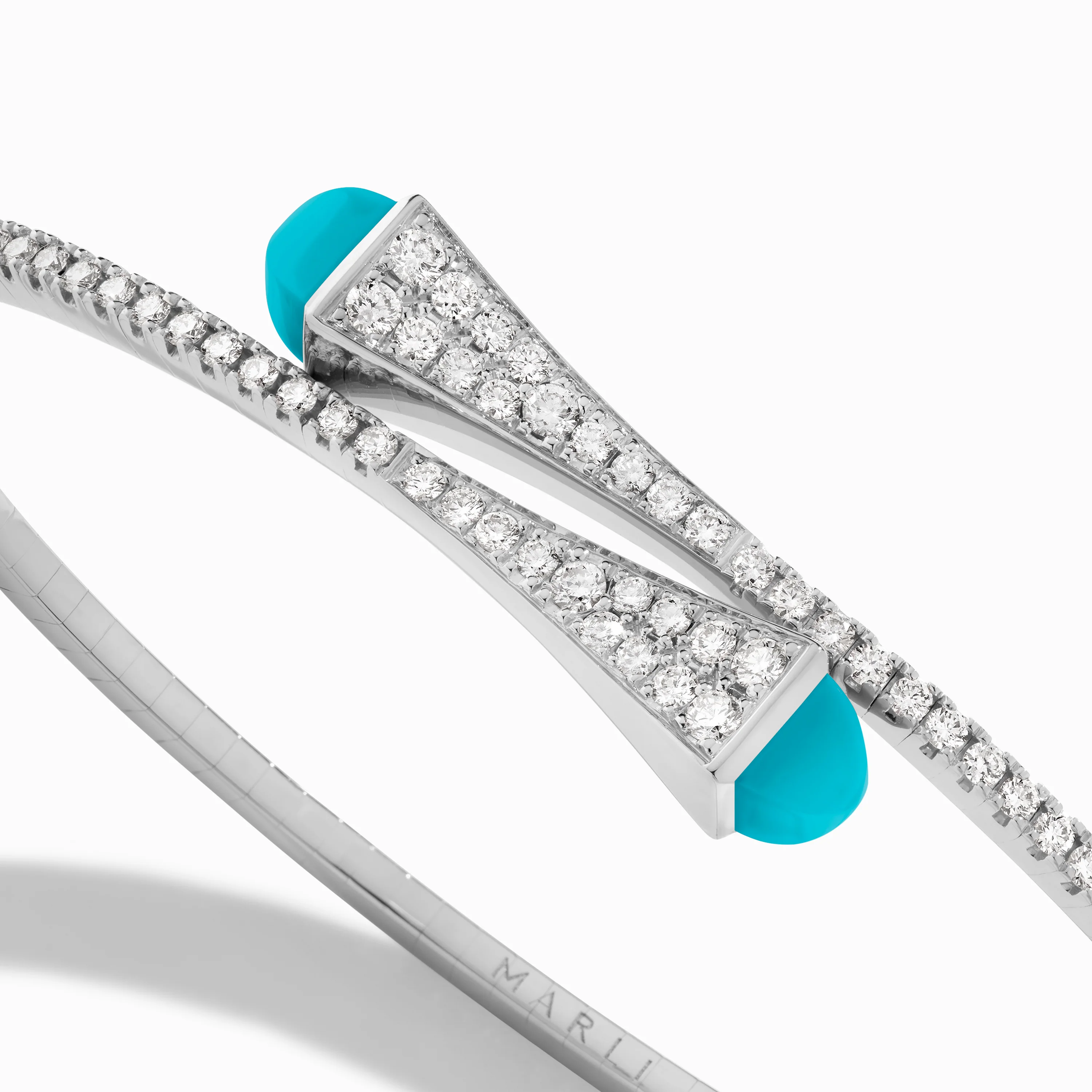Cleo Diamond Slim Slip-On Bracelet - Image 5