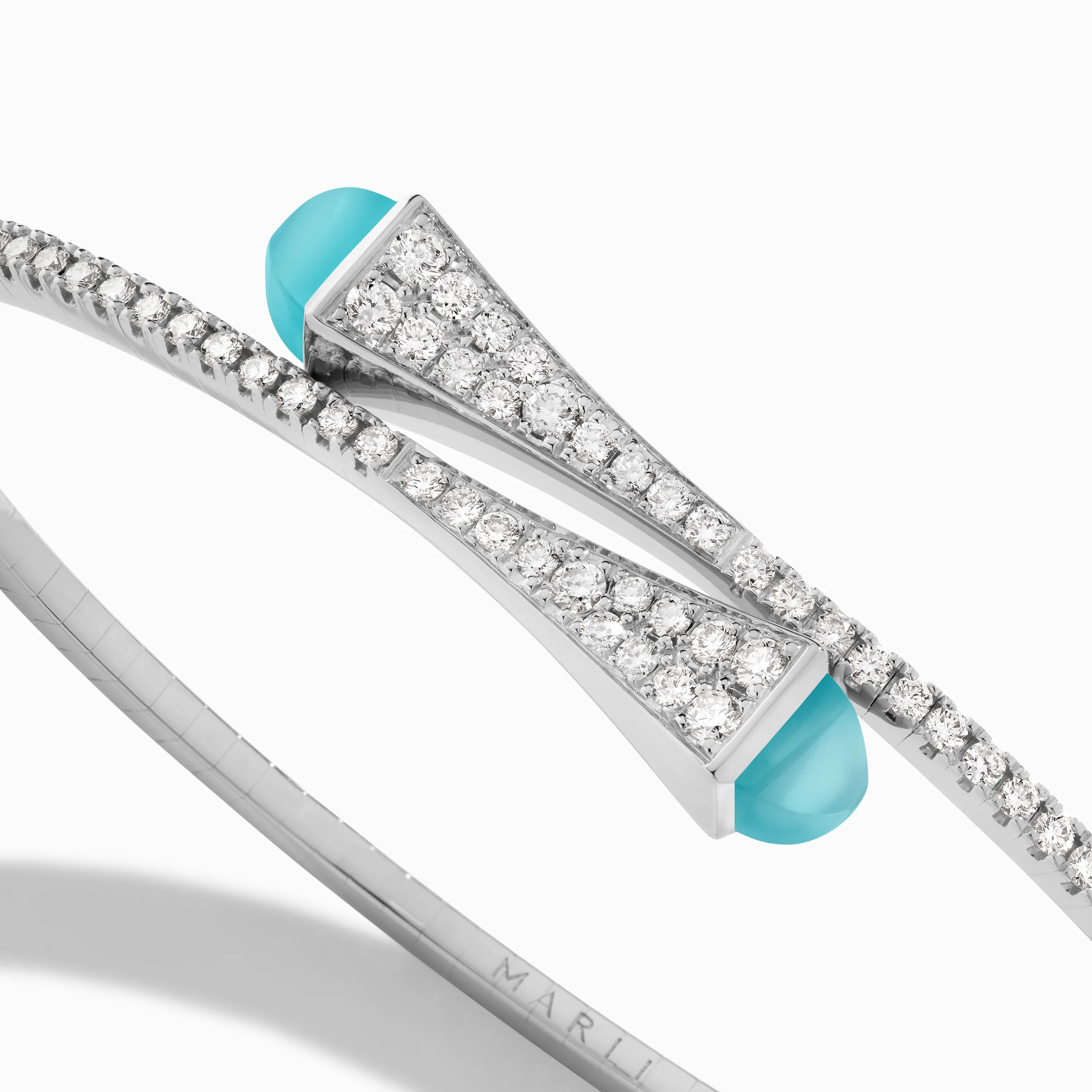 Cleo Diamond Slim Slip-On Bracelet - Image 8