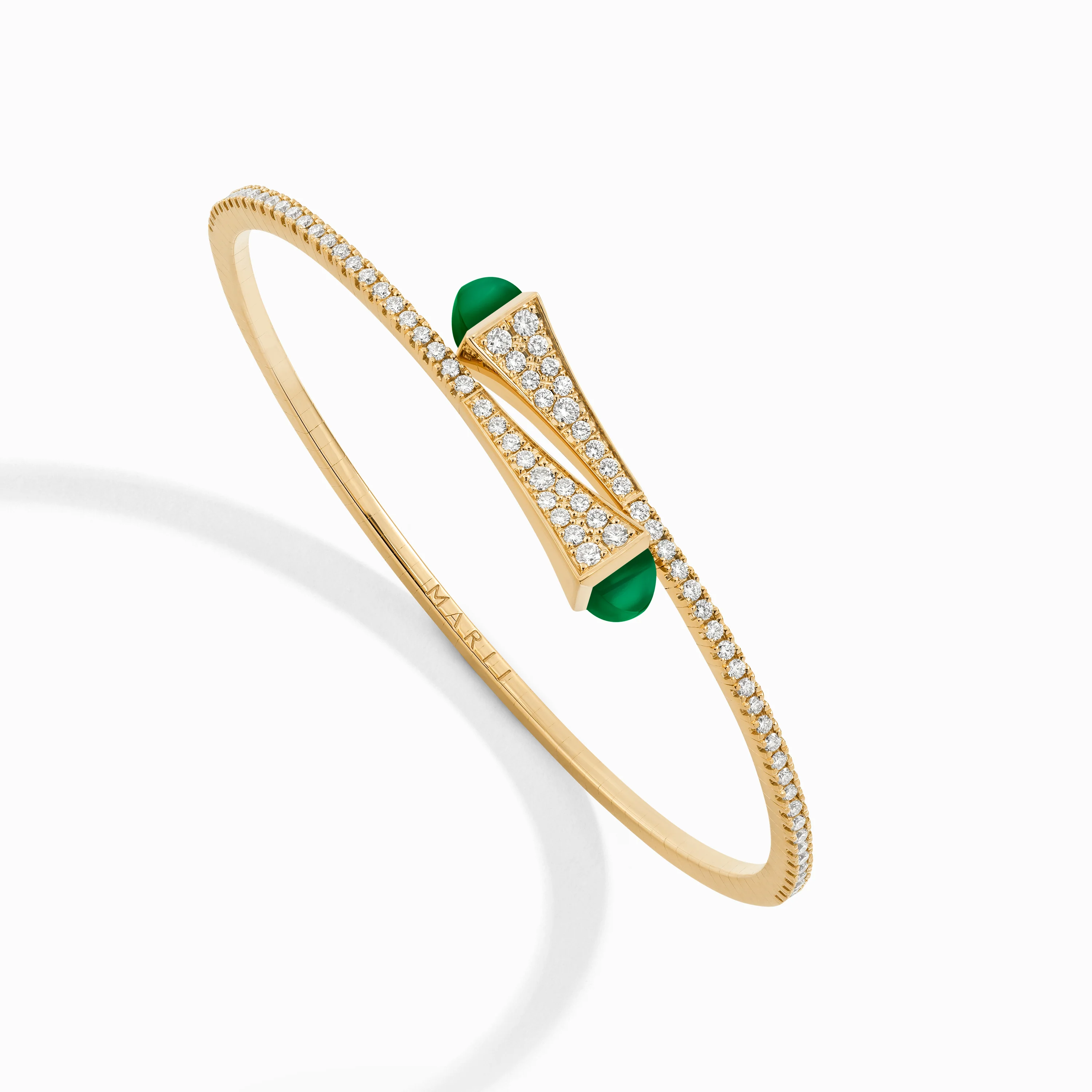 Cleo Diamond Slim Slip-On Bracelet - Image 10
