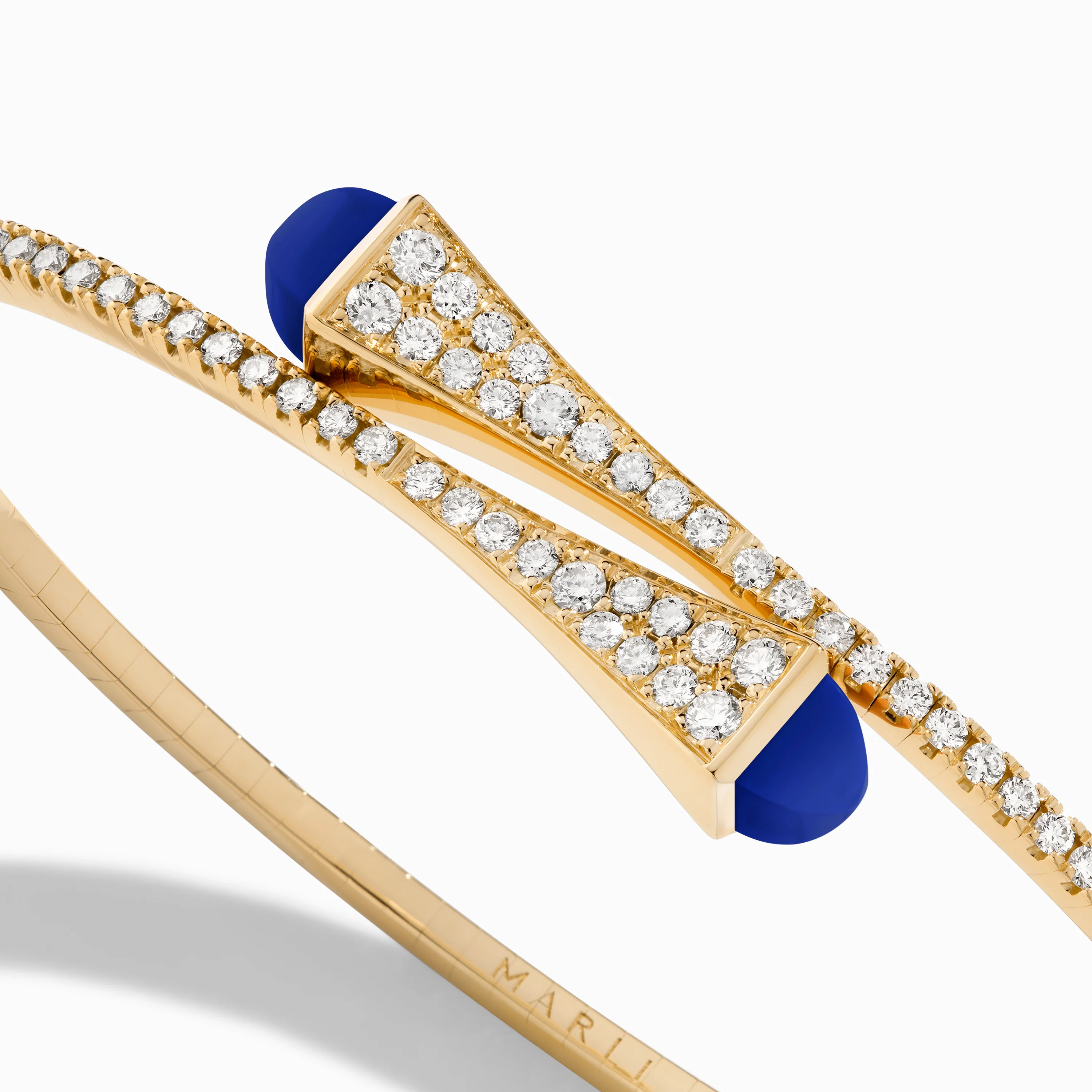 Cleo Diamond Slim Slip-On Bracelet - Image 2