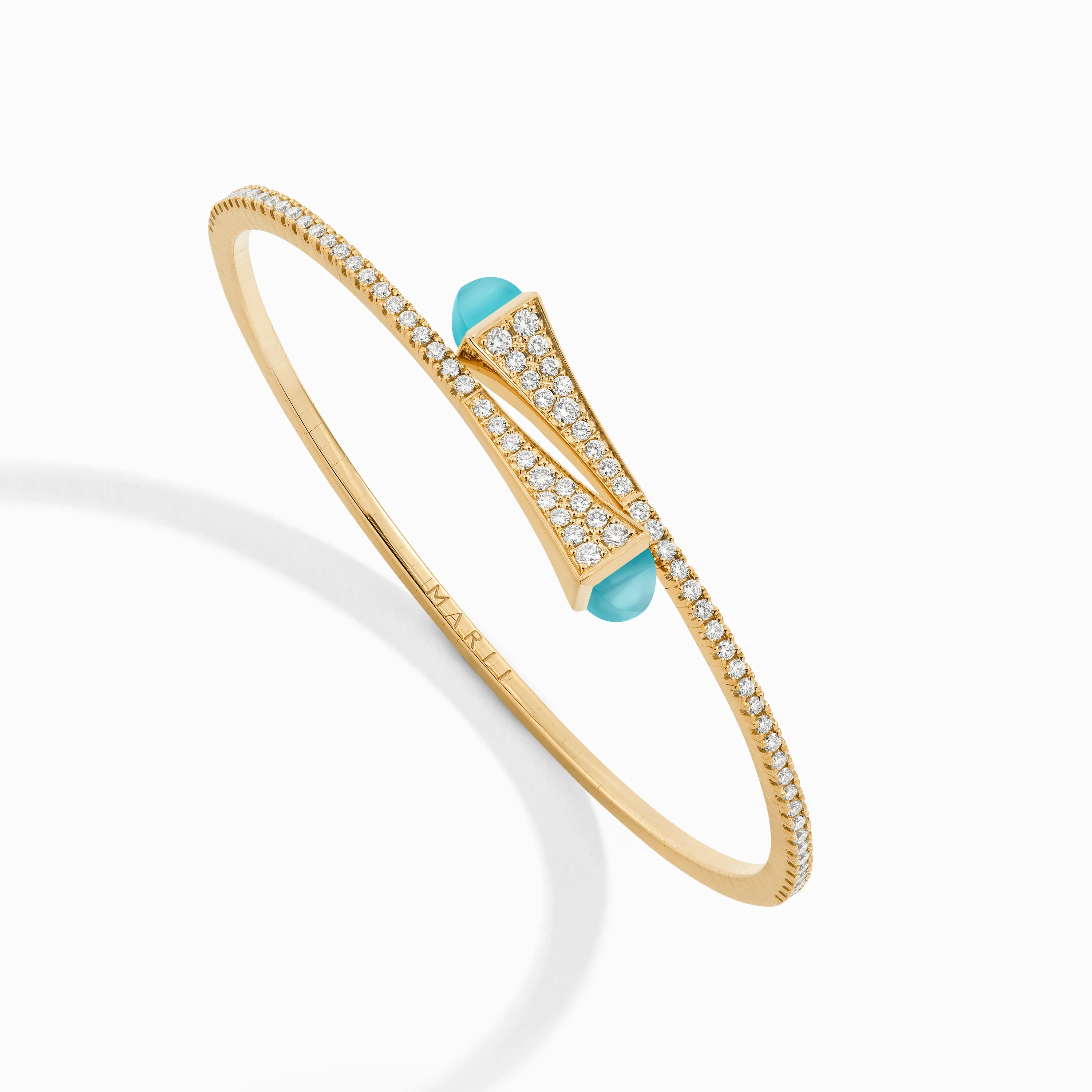 Cleo Diamond Slim Slip-On Bracelet - Image 4