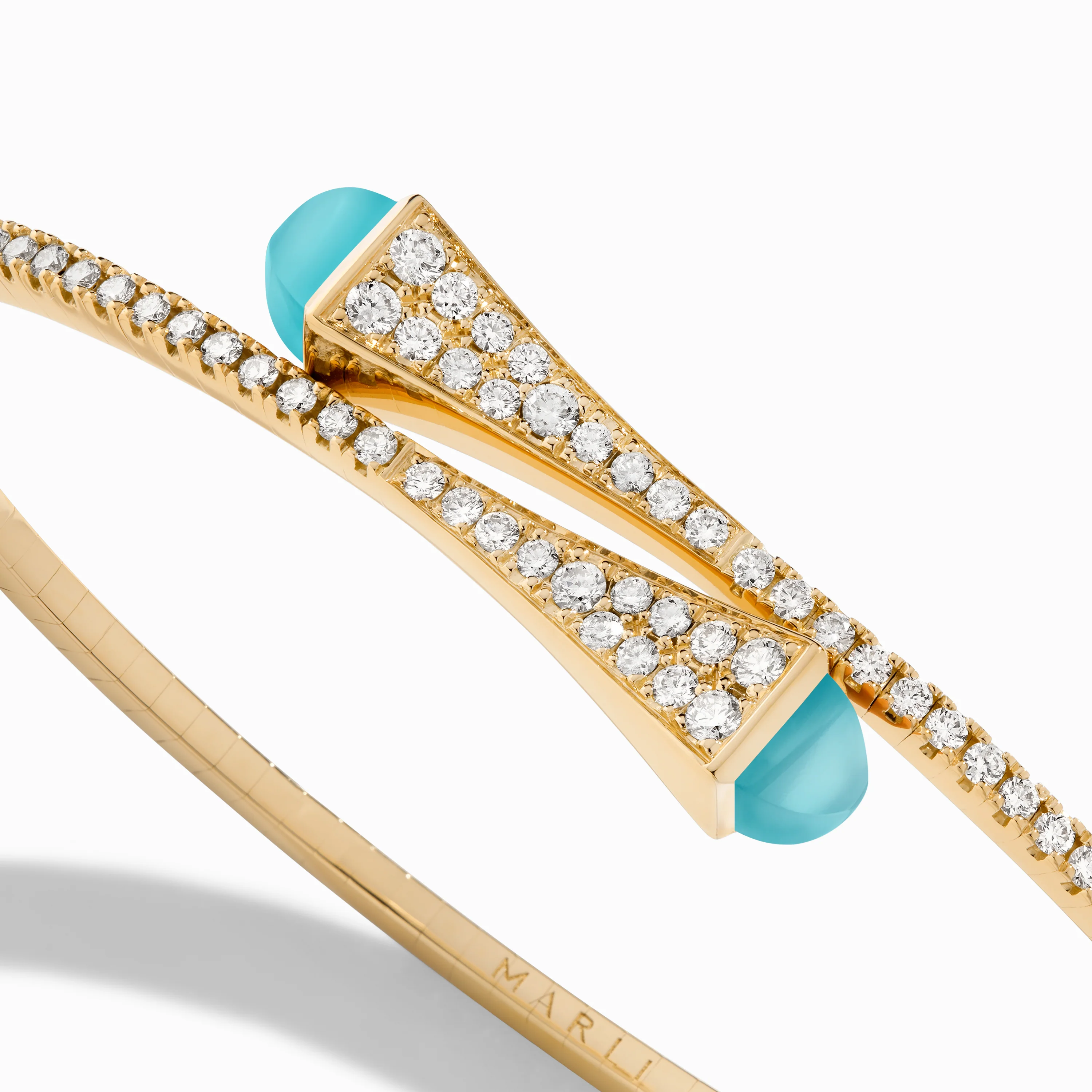 Cleo Diamond Slim Slip-On Bracelet - Image 5