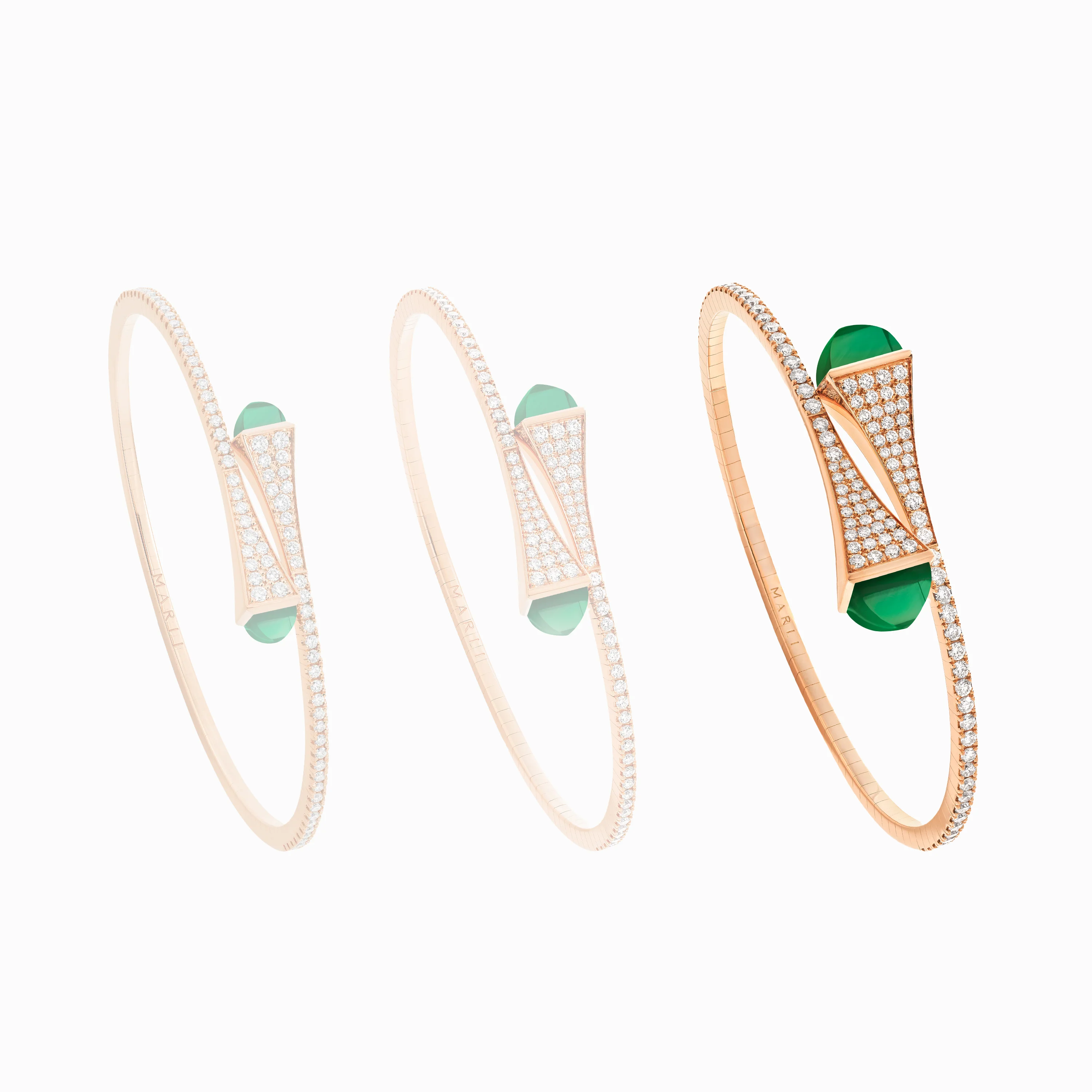 Cleo Diamond Slip-On Bracelet - Image 4