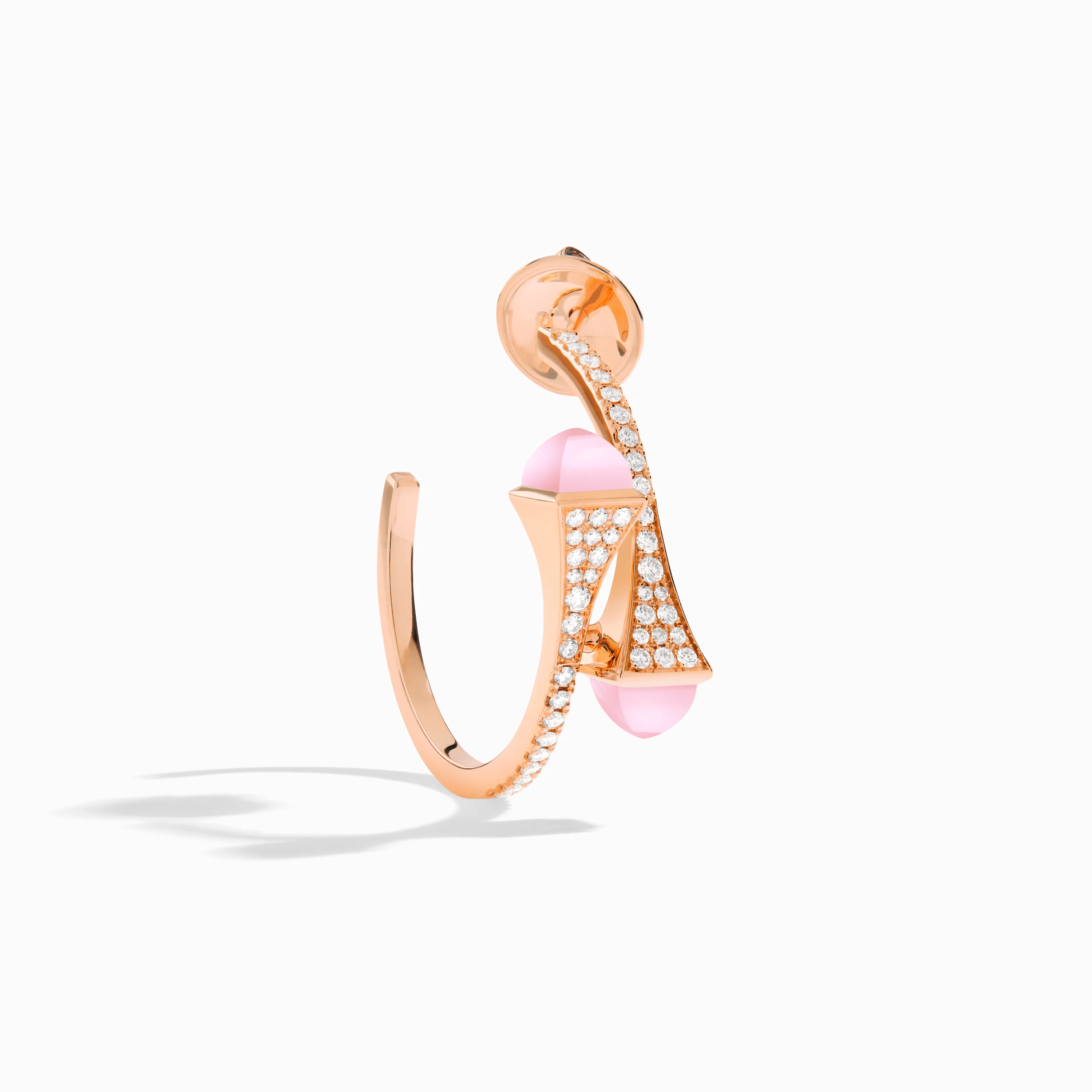 Cleo Diamond Small Hoop Earrings - Image 22
