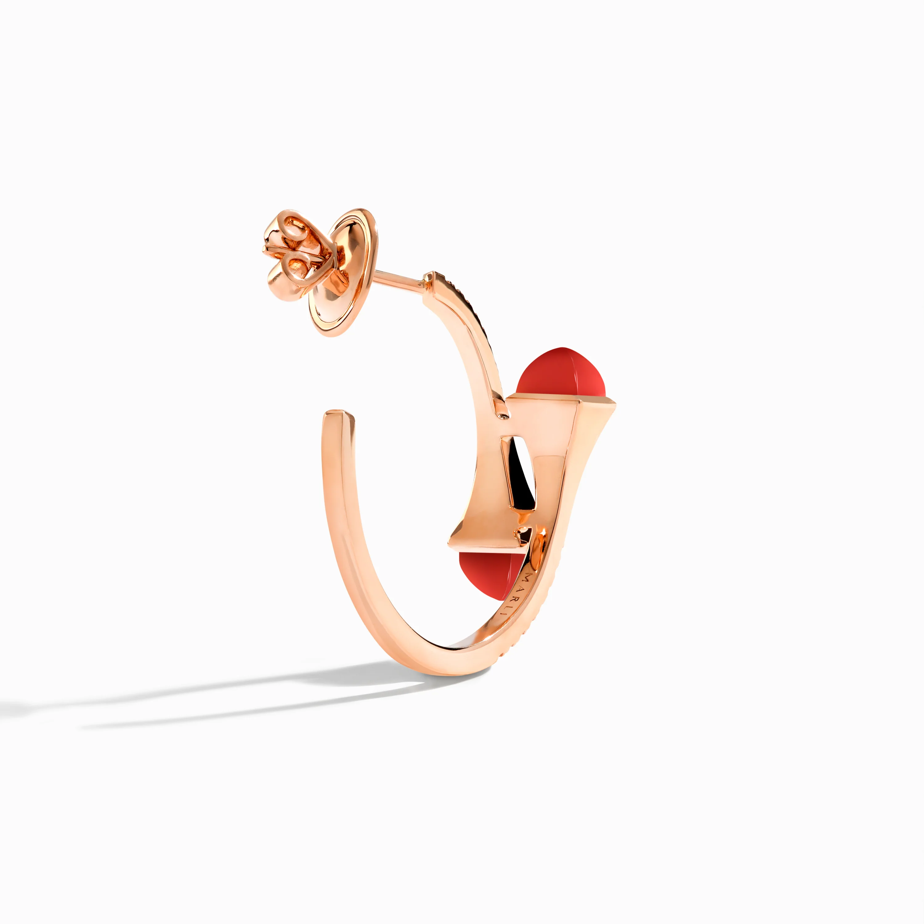Cleo Diamond Small Hoop Earrings - Image 26