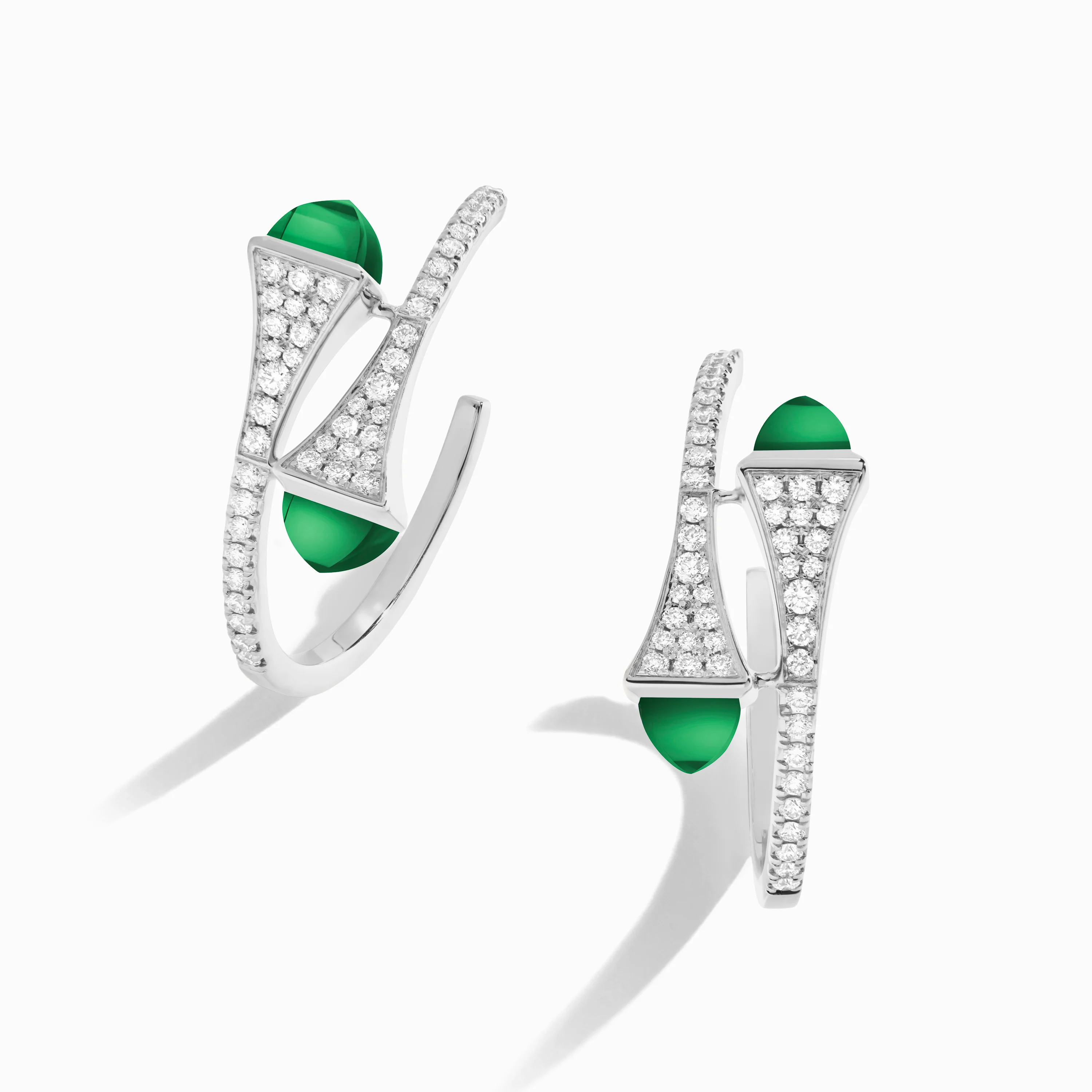 Cleo Diamond Small Hoop Earrings
