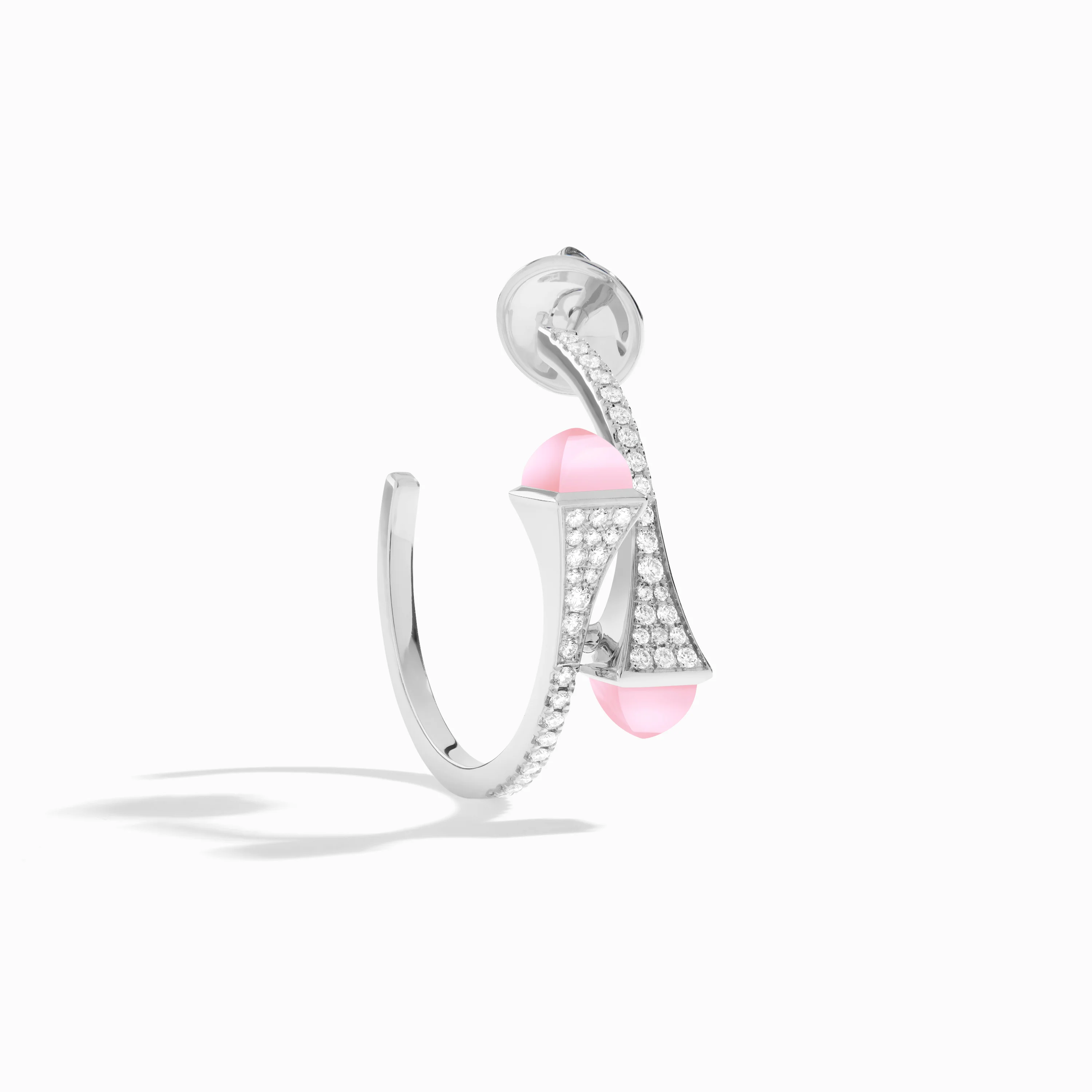 Cleo Diamond Small Hoop Earrings - Image 22