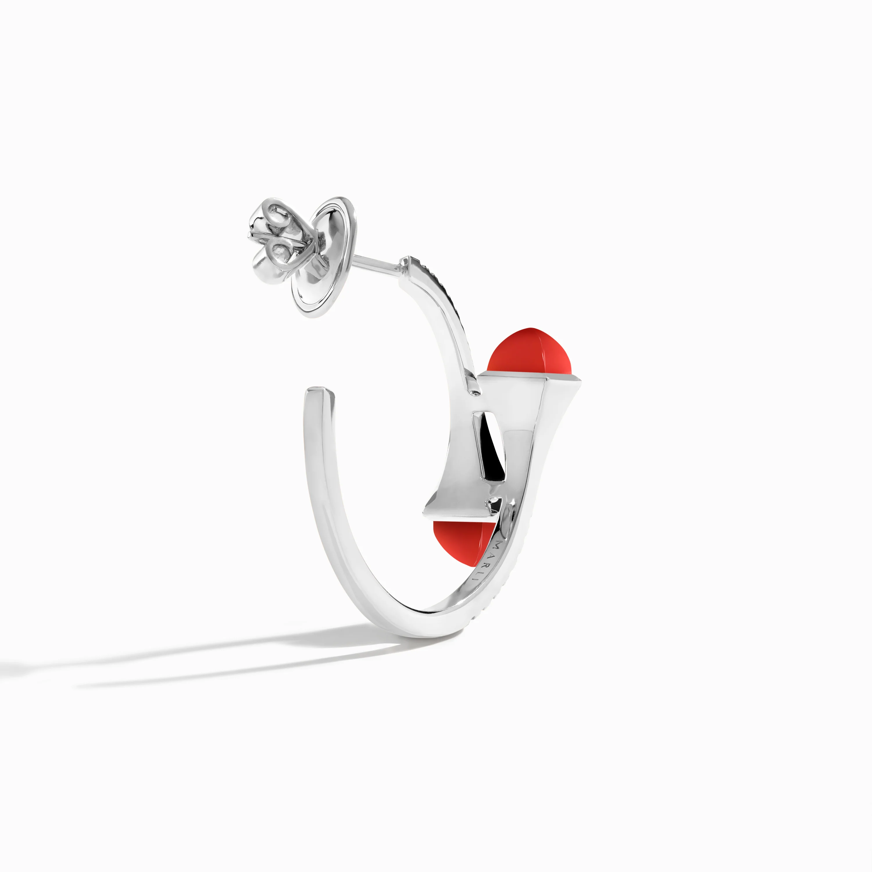 Cleo Diamond Small Hoop Earrings - Image 26