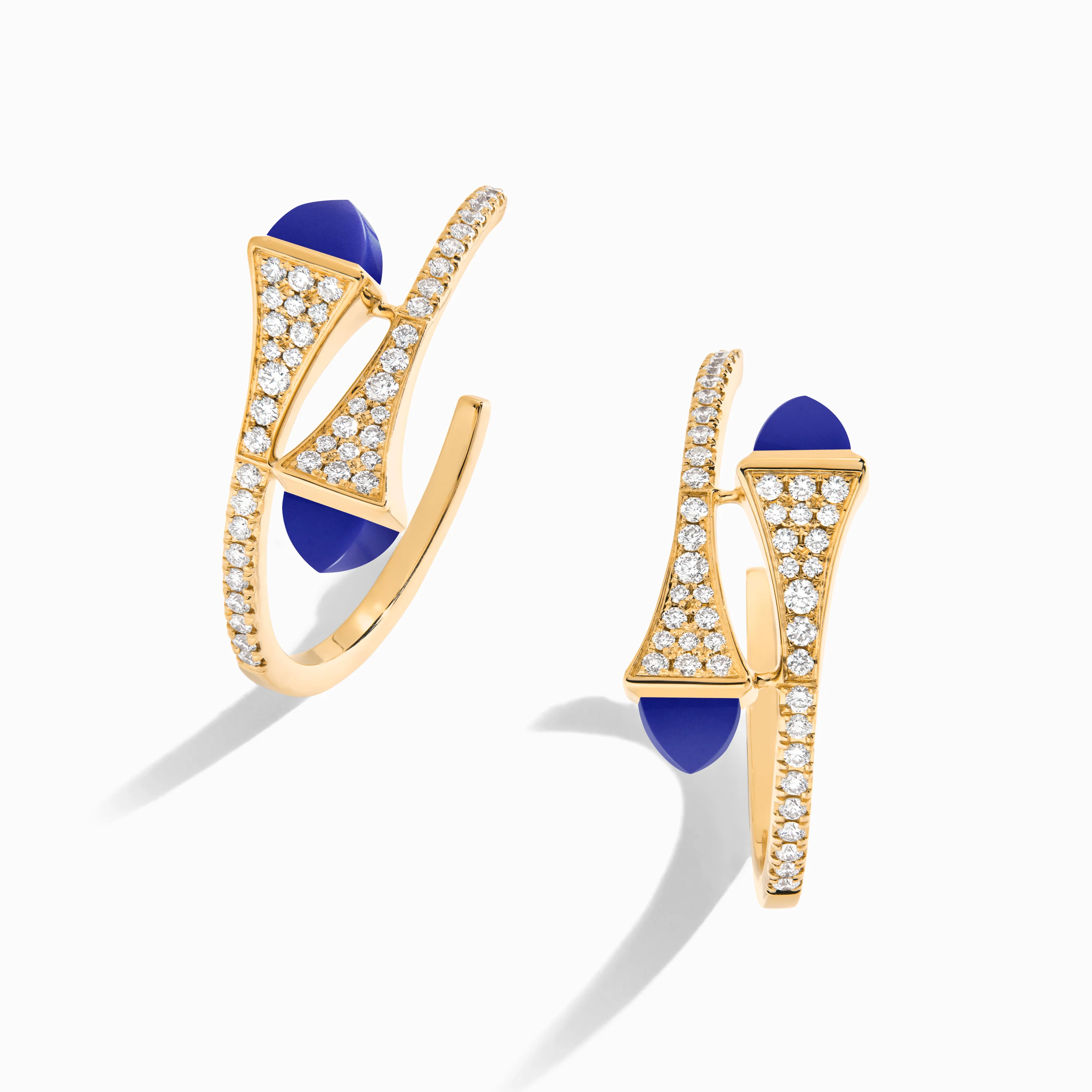 Cleo Diamond Small Hoop Earrings