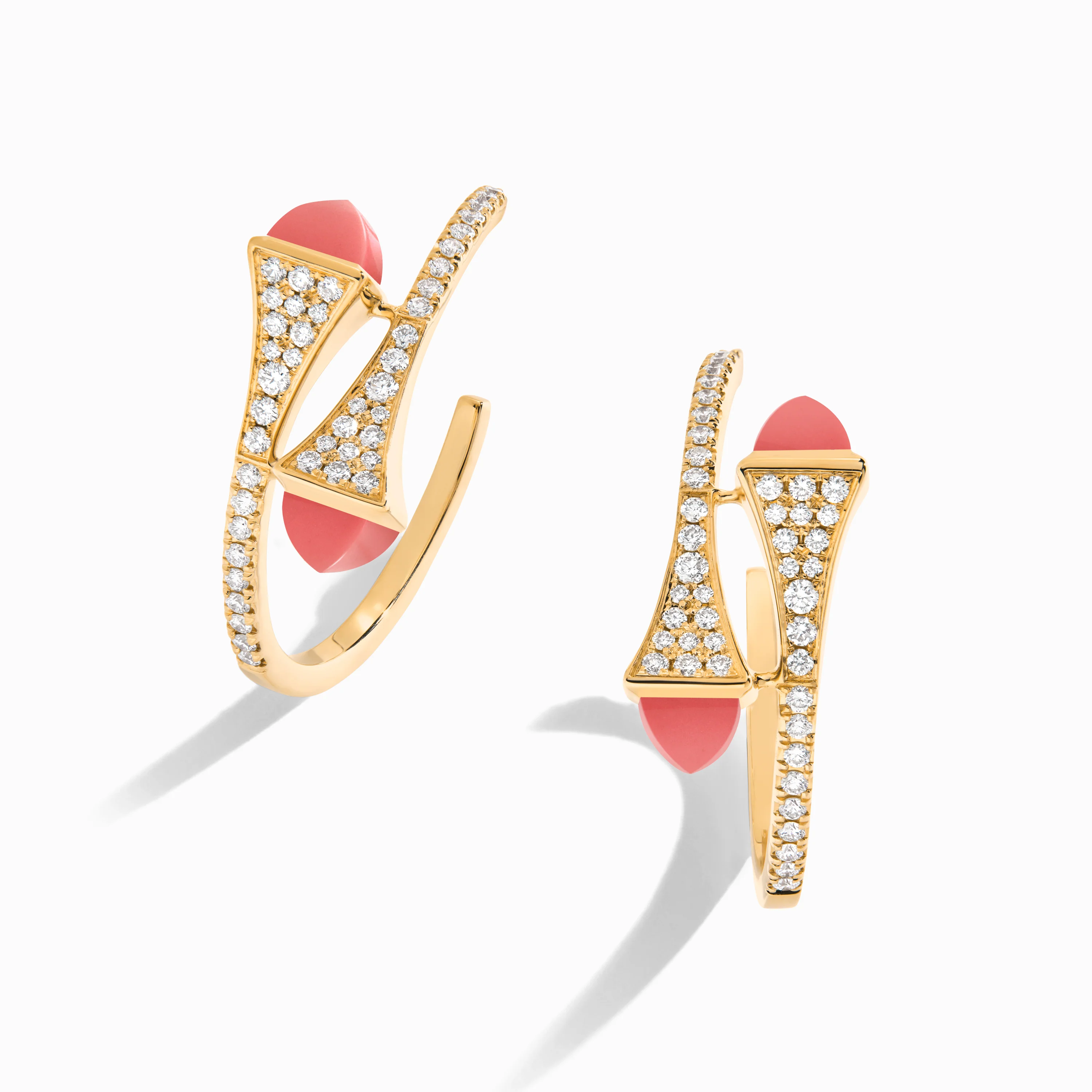 Cleo Diamond Small Hoop Earrings - Image 21