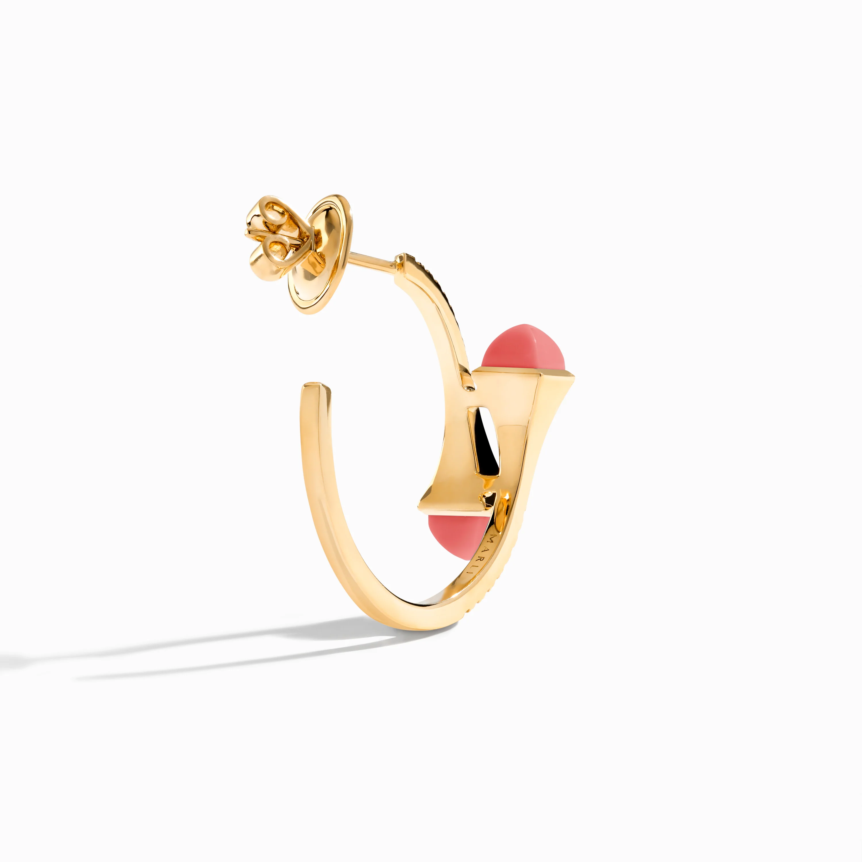 Cleo Diamond Small Hoop Earrings - Image 23