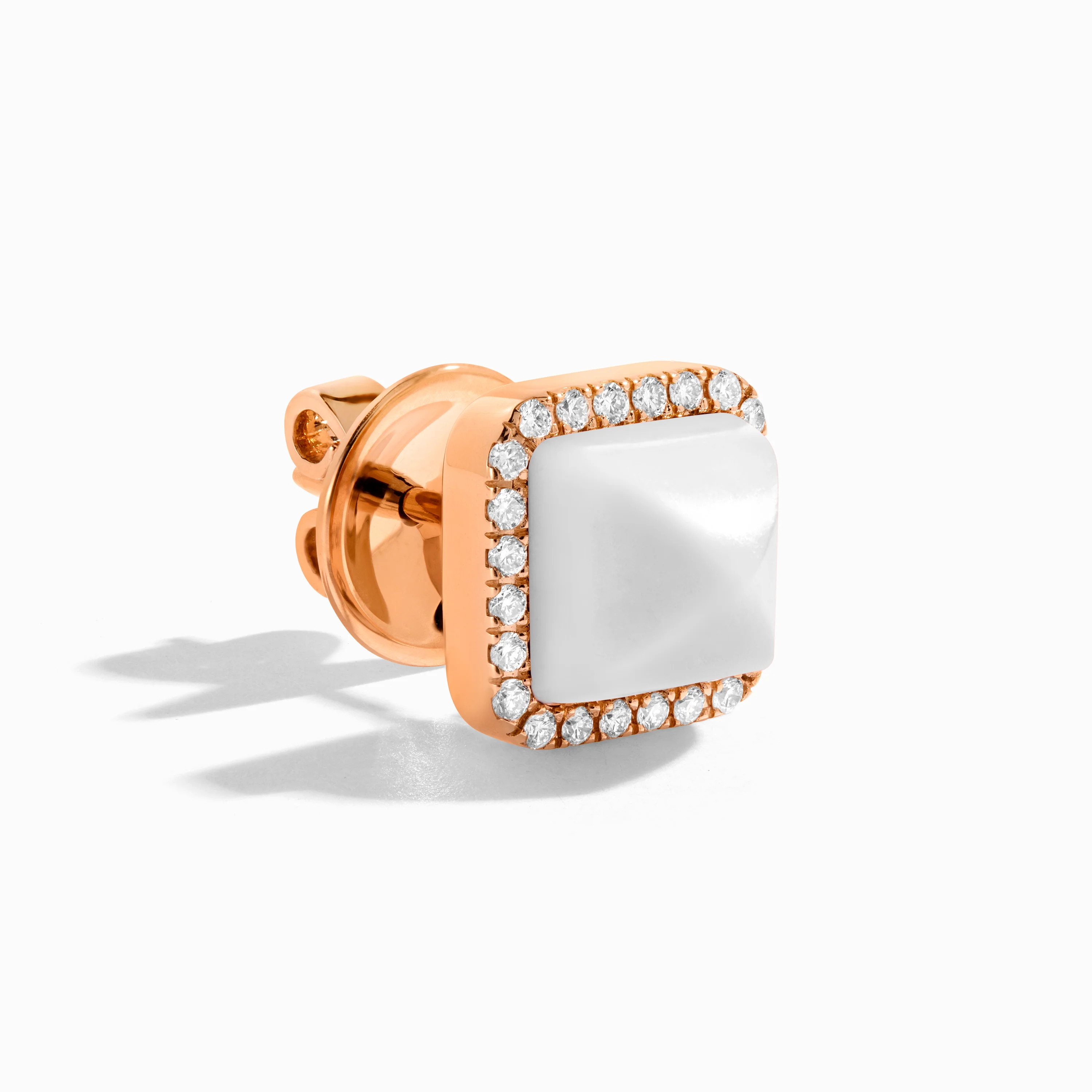 Cleo Diamond Stud Pyramid Earrings - Image 32