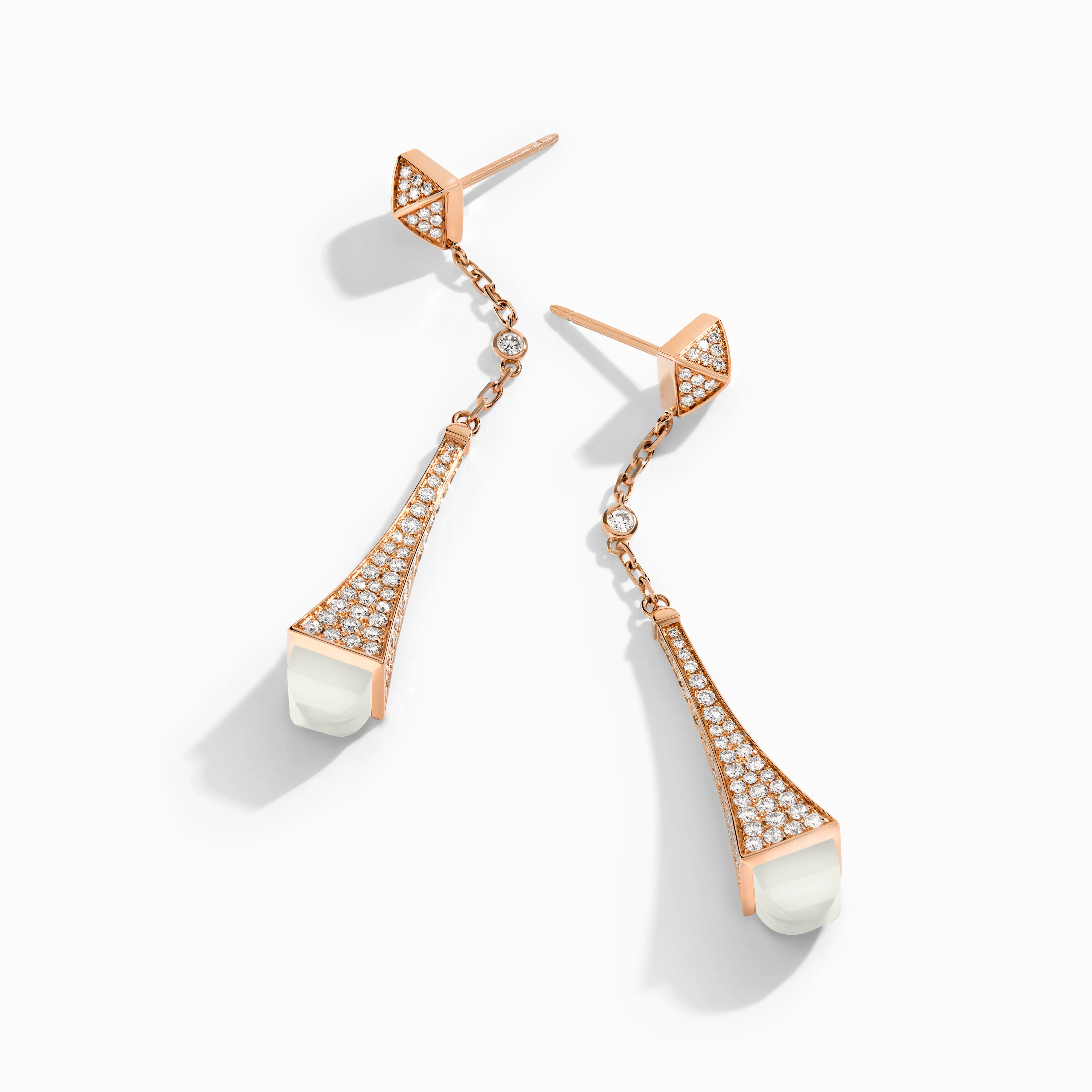 Cleo Diamond Teardrop Earrings - Image 14