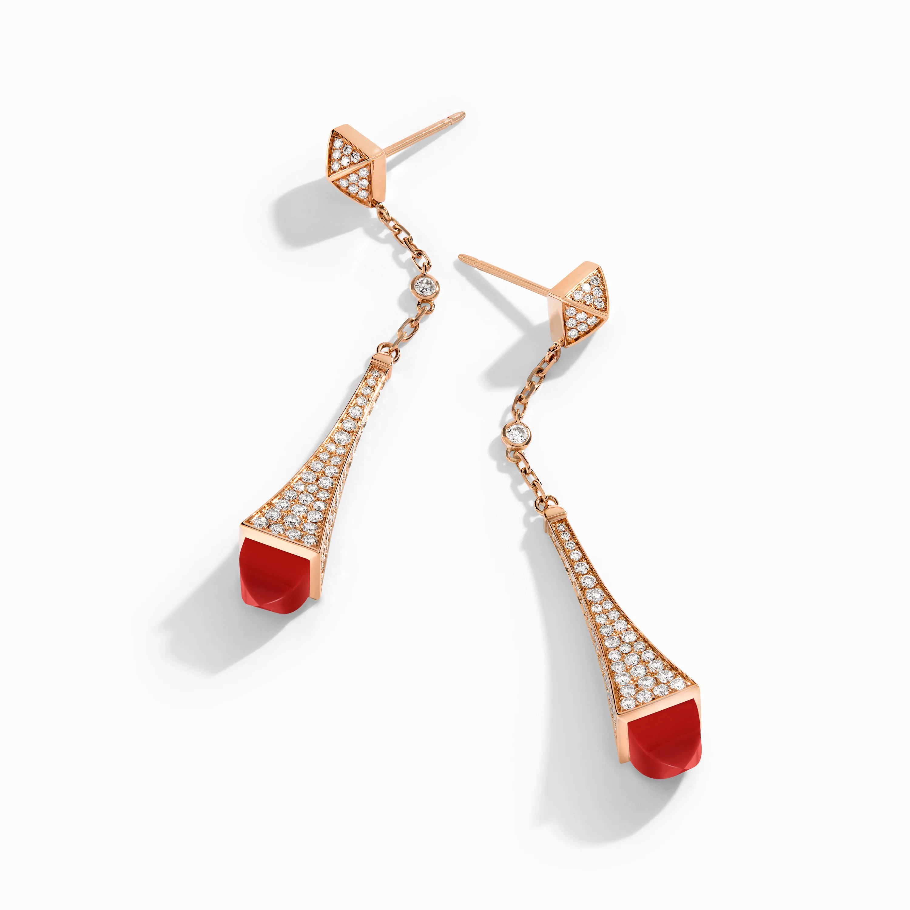 Cleo Diamond Teardrop Earrings - Image 26