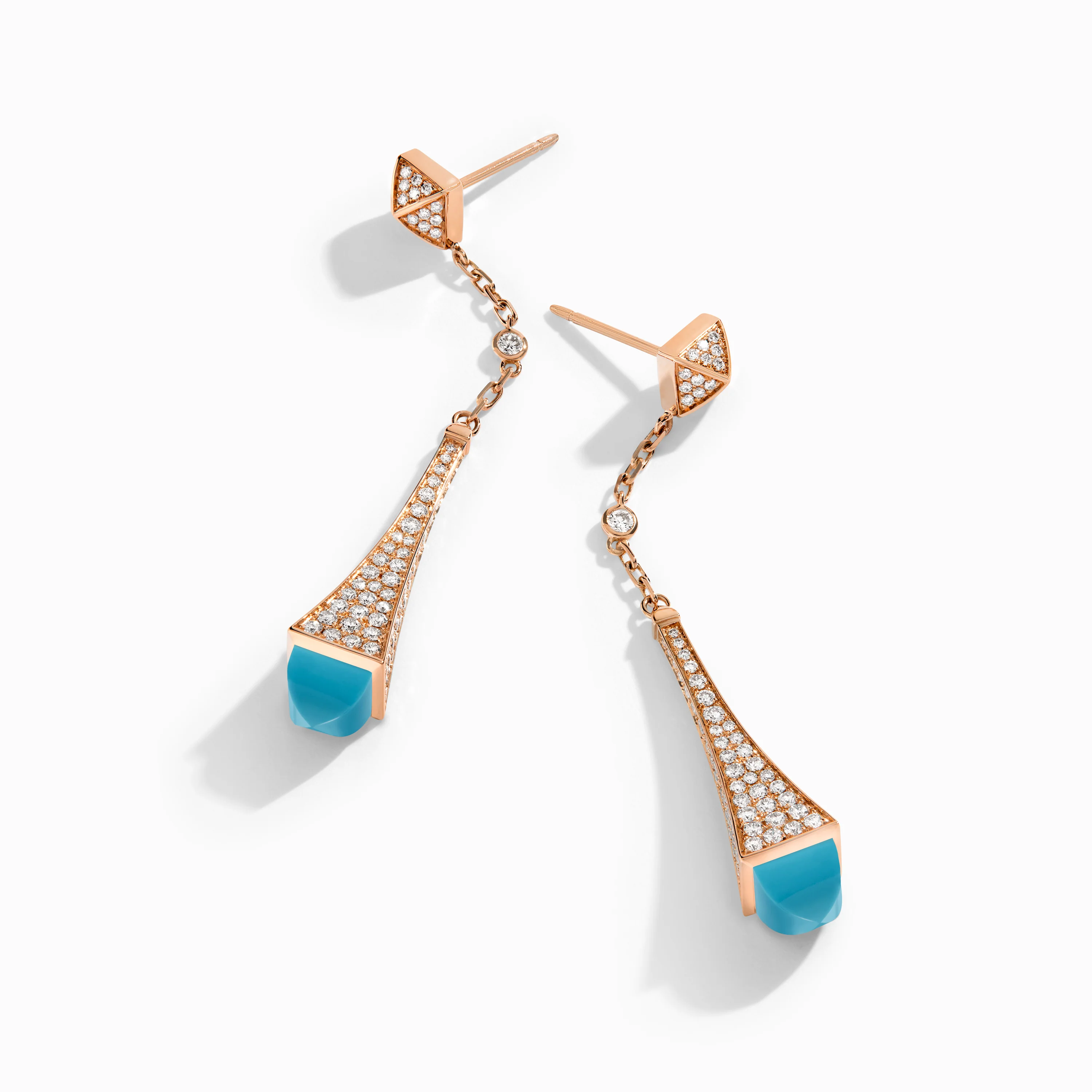 Cleo Diamond Teardrop Earrings - Image 29