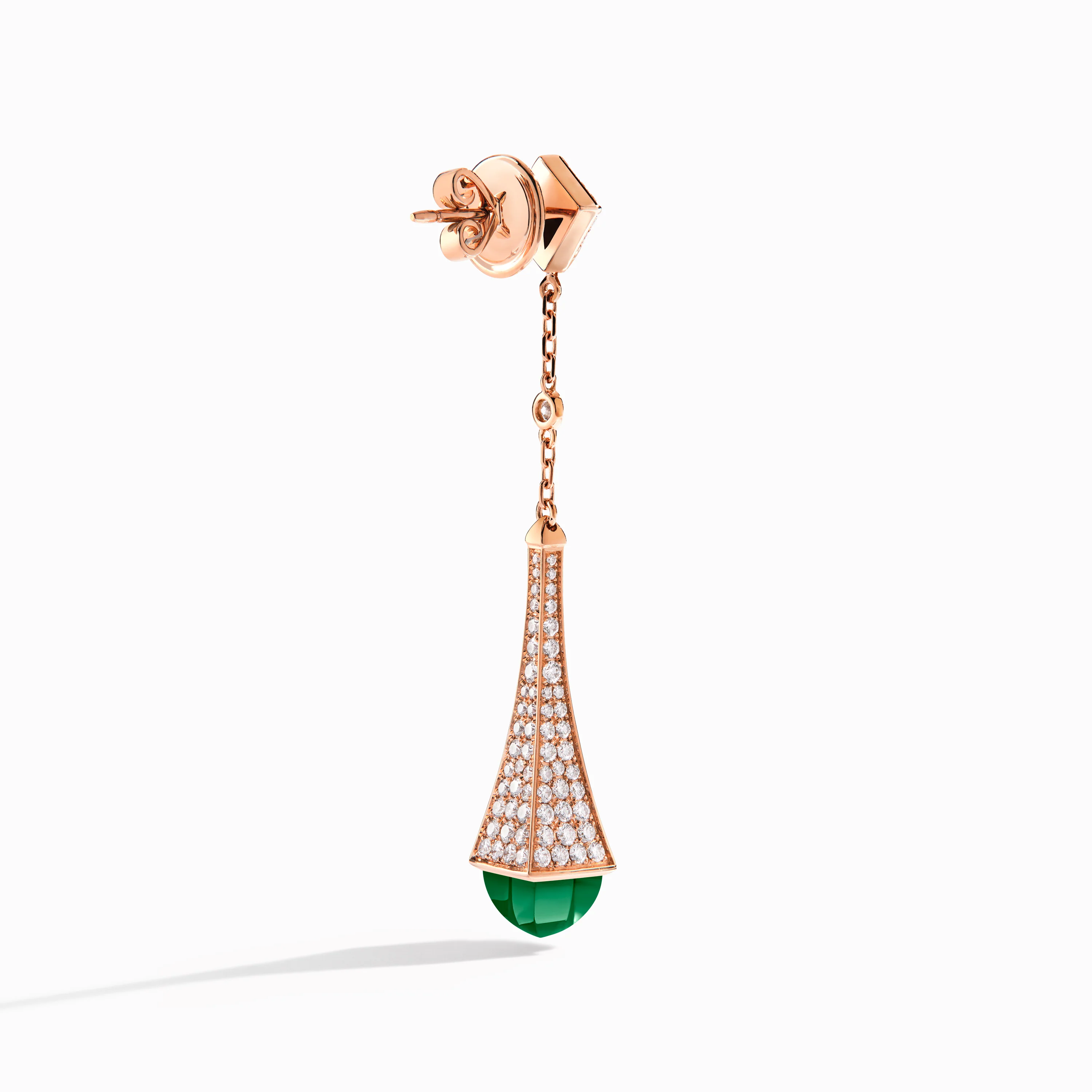 Cleo Diamond Teardrop Earrings - Image 3