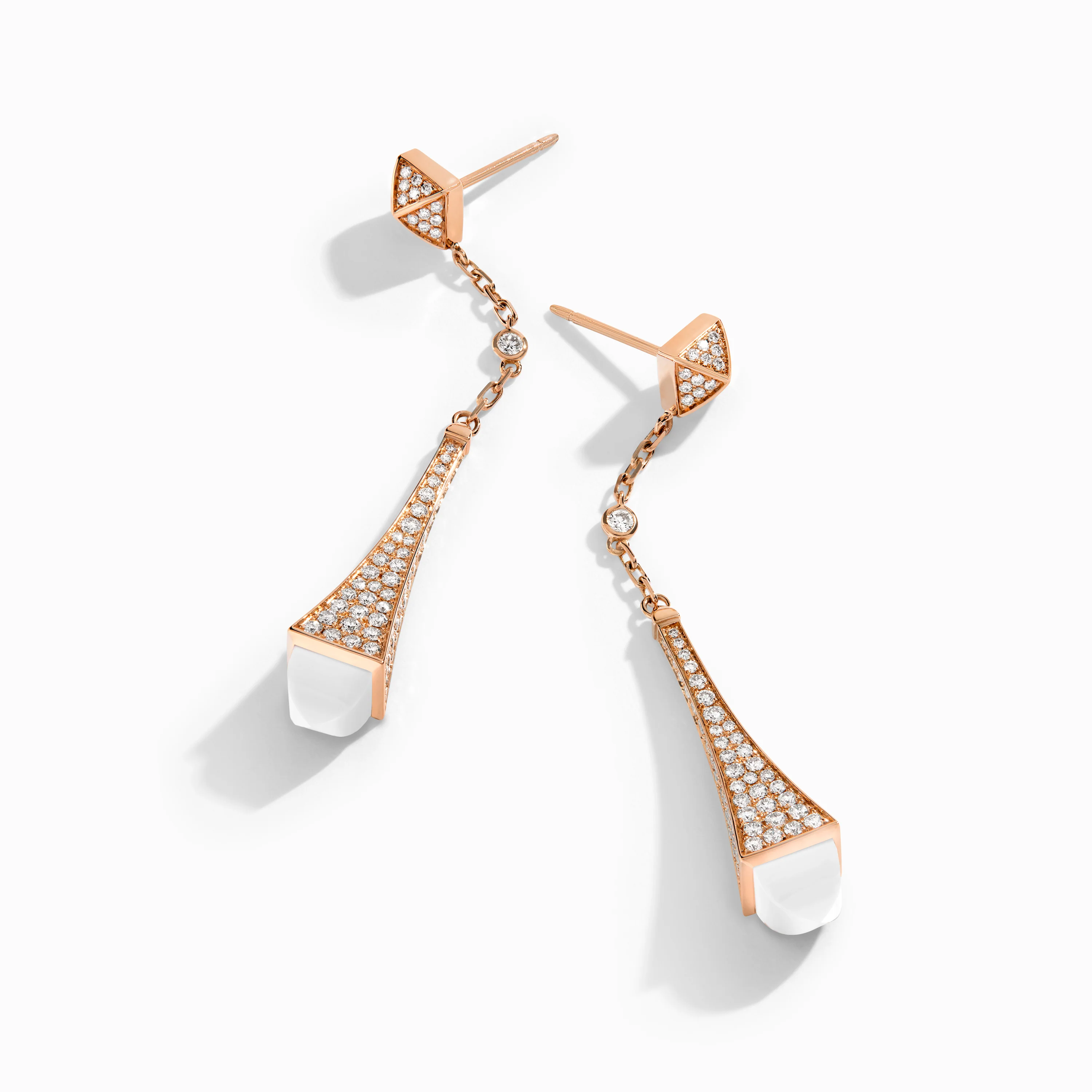 Cleo Diamond Teardrop Earrings - Image 32