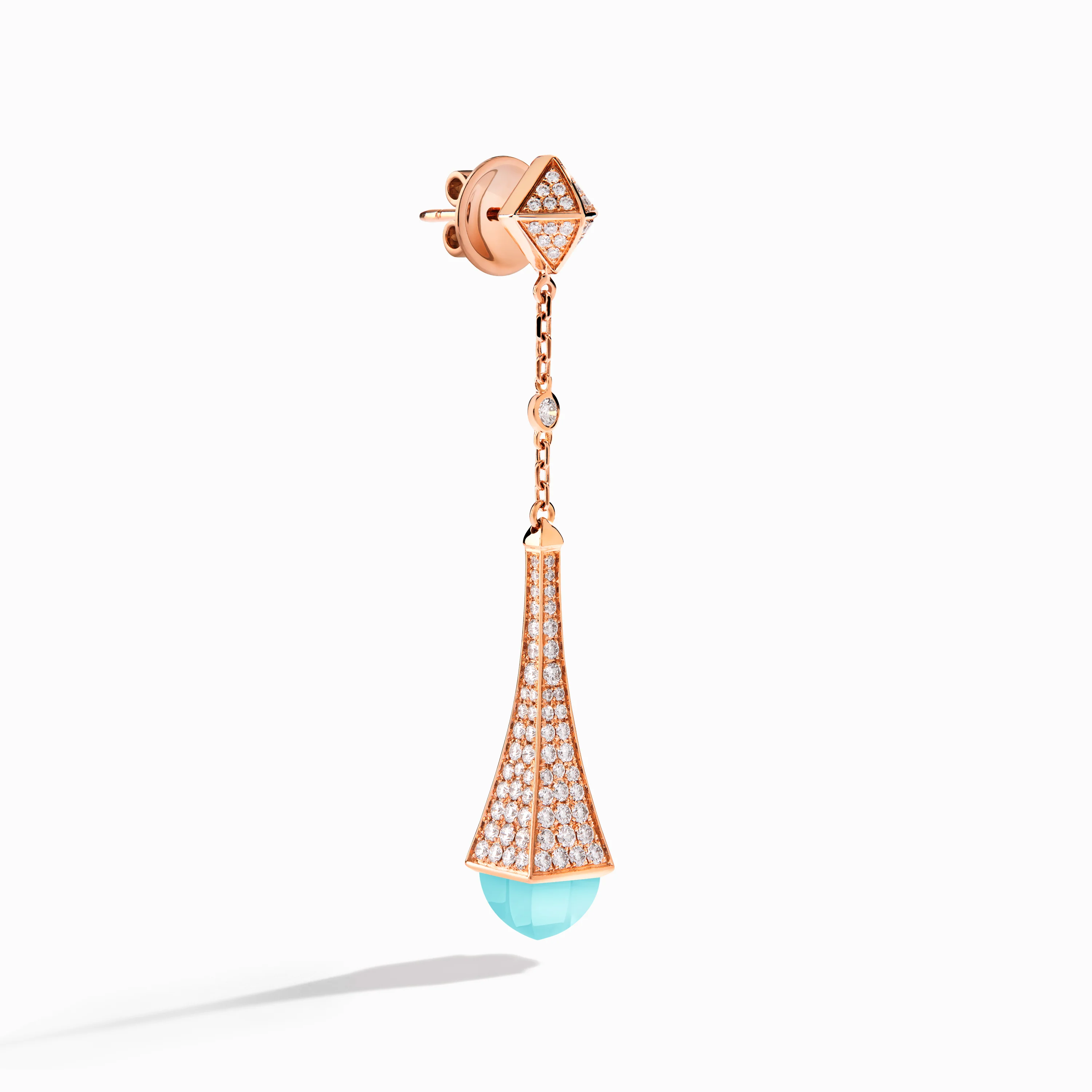 Cleo Diamond Teardrop Earrings - Image 7