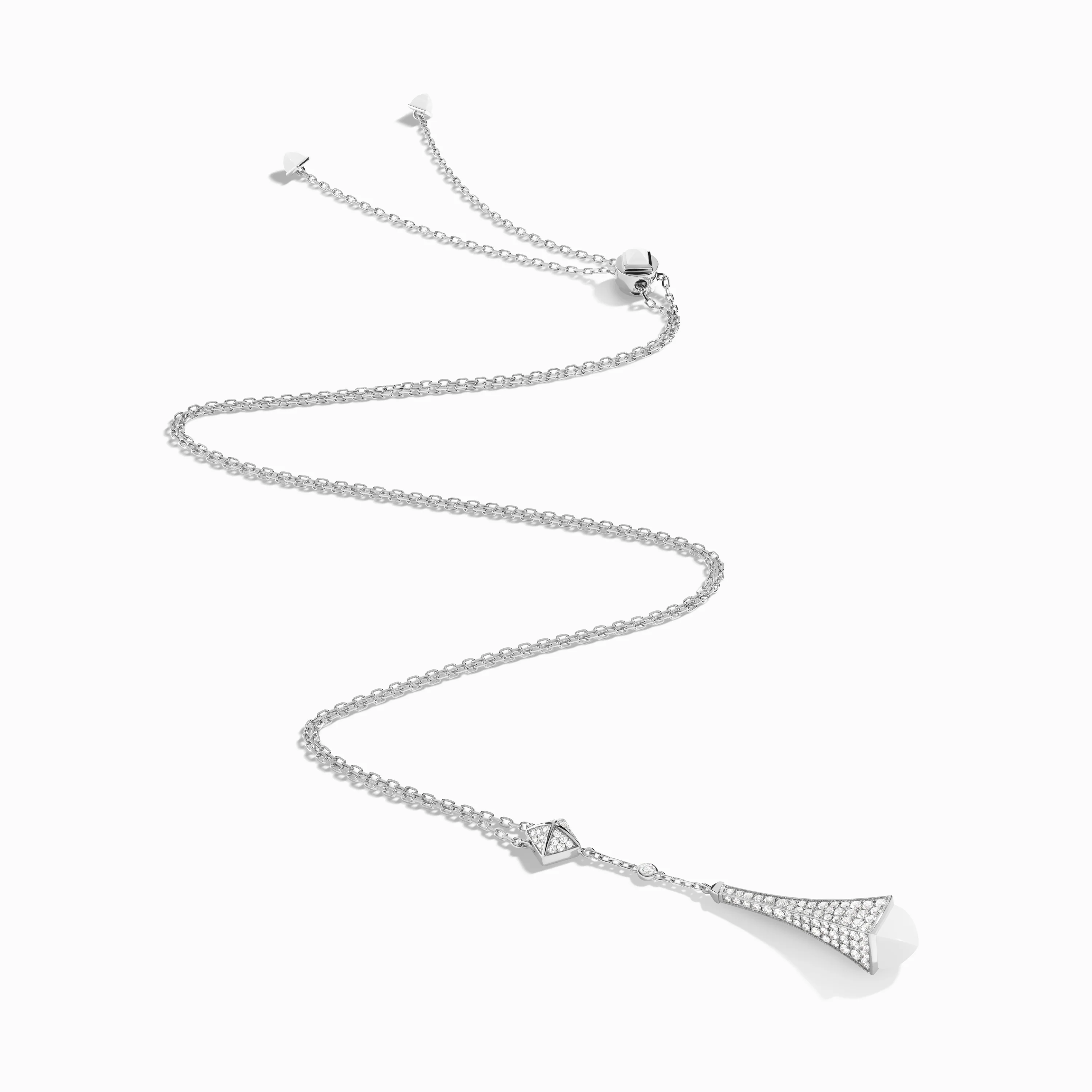 Cleo Diamond Teardrop Pendant - Image 22