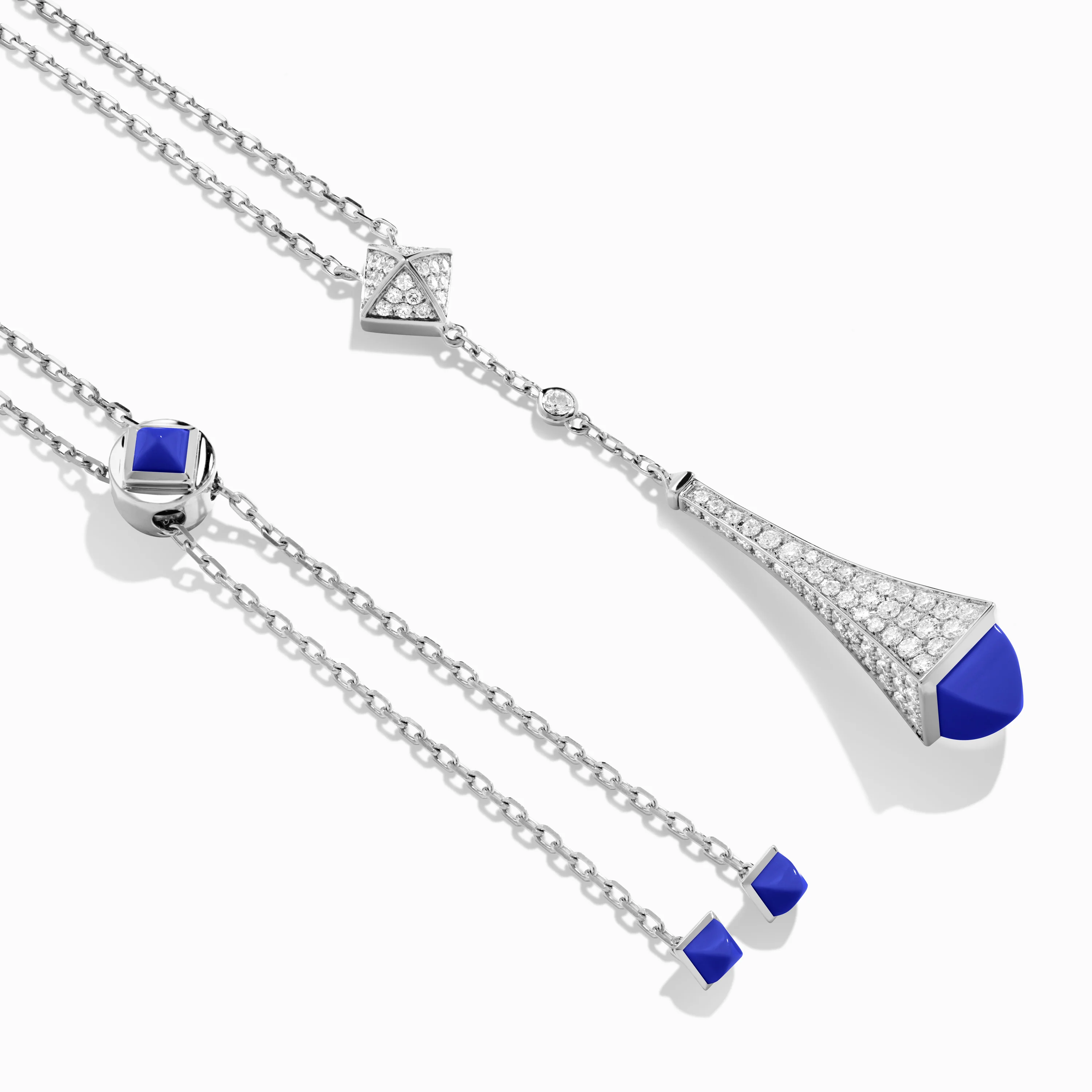 Cleo Diamond Teardrop Pendant - Image 9