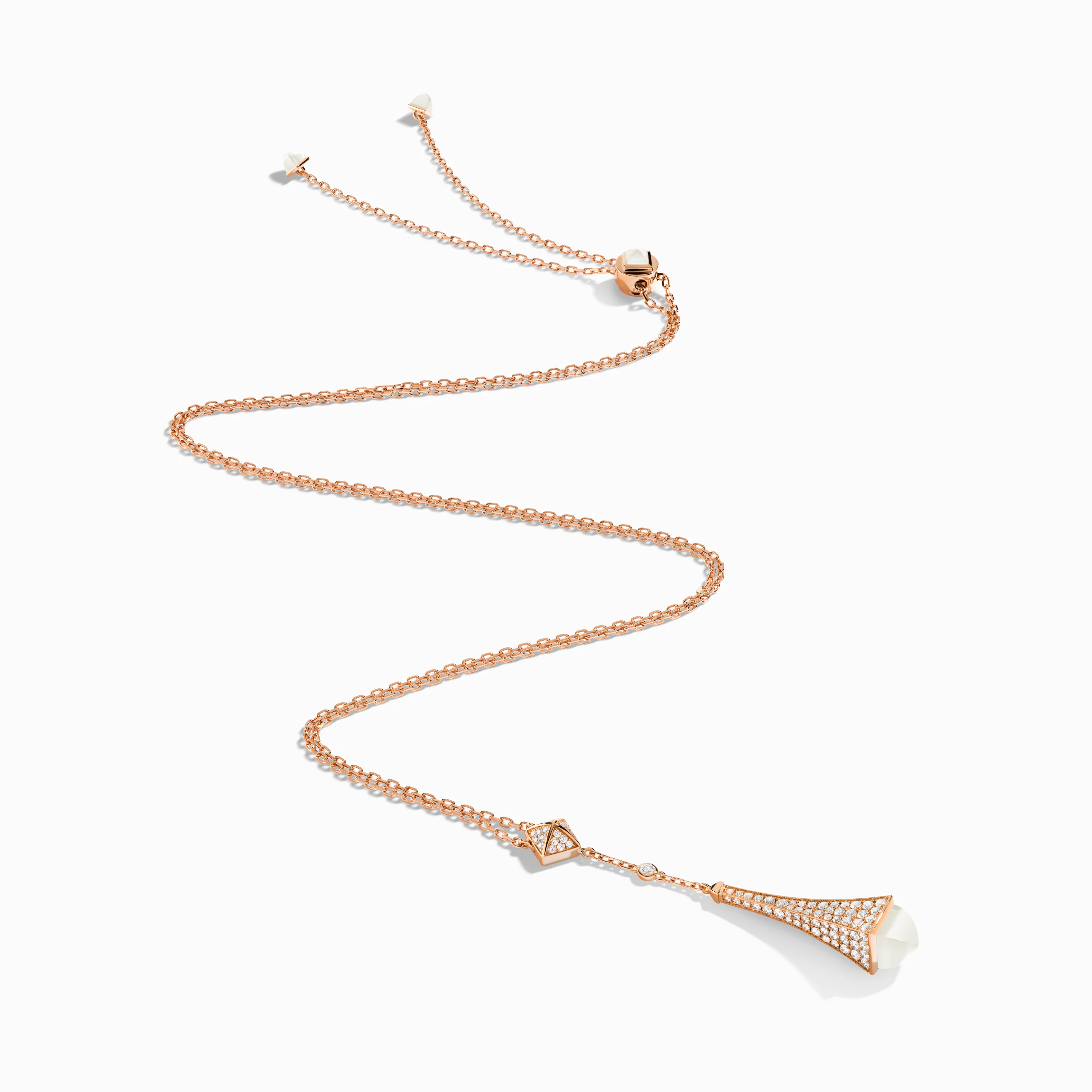 Cleo Diamond Teardrop Pendant - Image 10