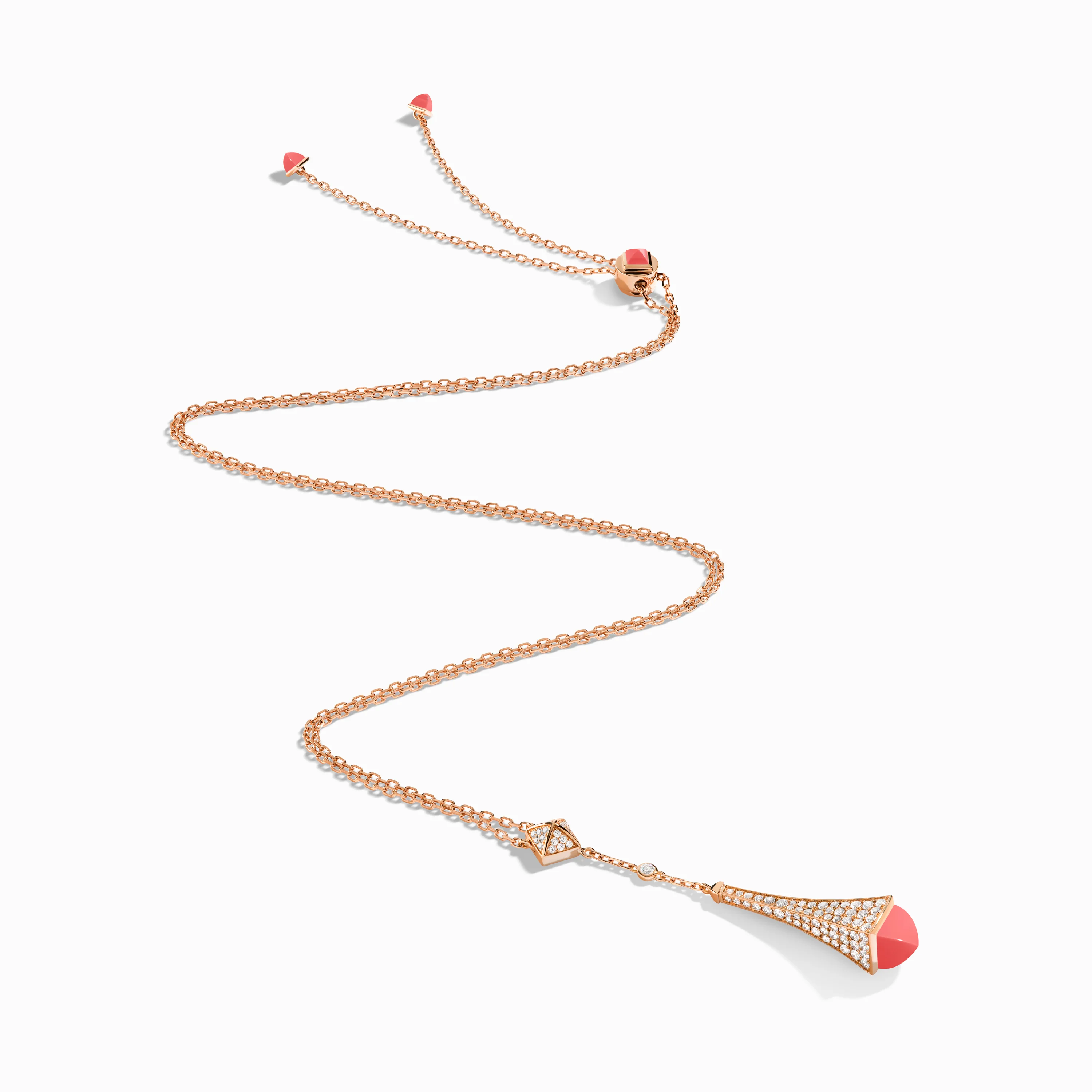 Cleo Diamond Teardrop Pendant - Image 12