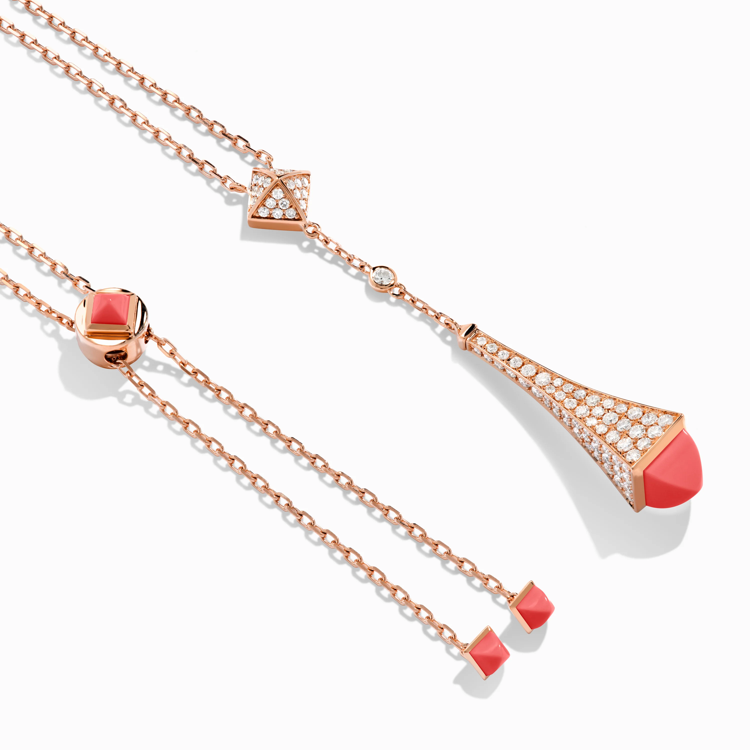 Cleo Diamond Teardrop Pendant - Image 13