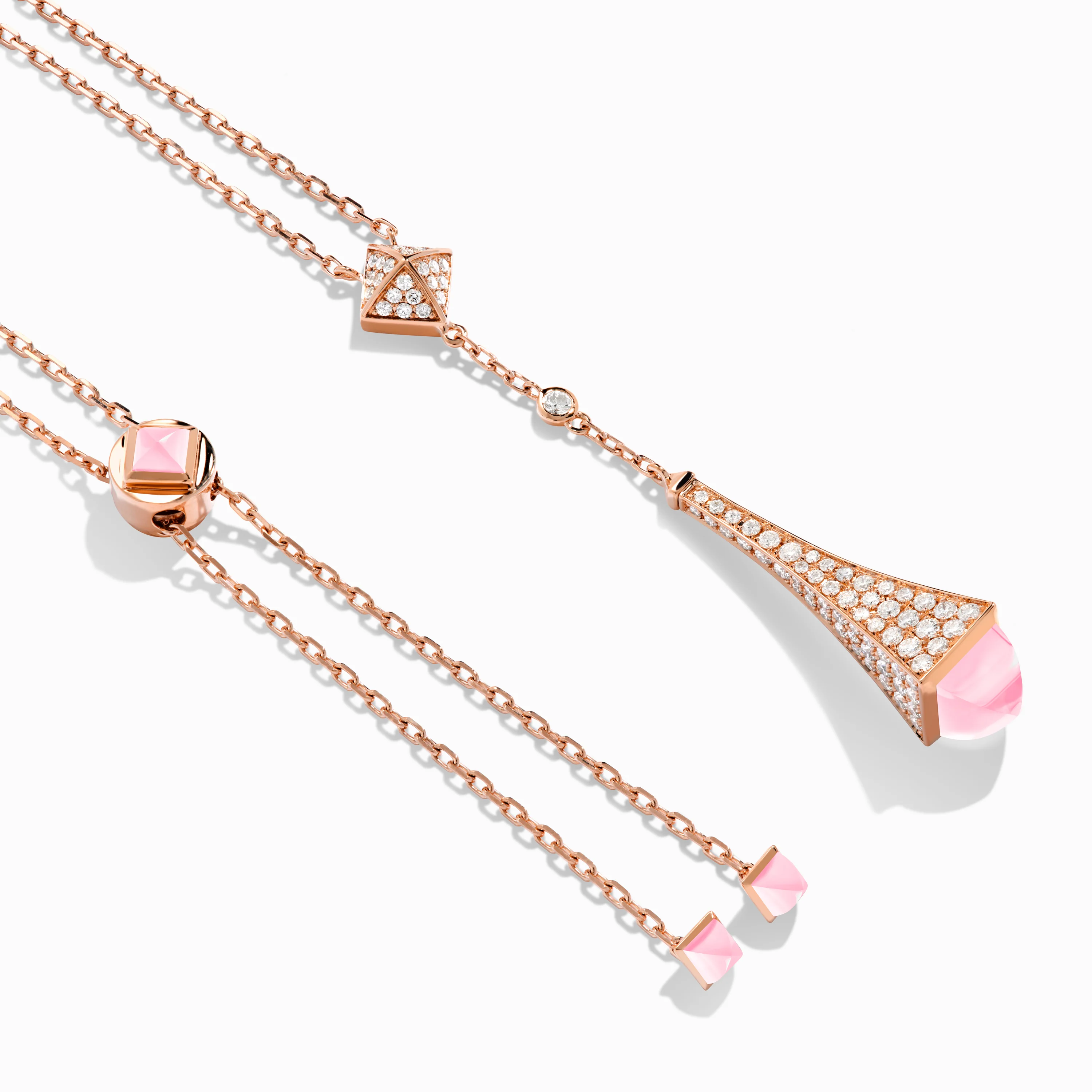 Cleo Diamond Teardrop Pendant - Image 15