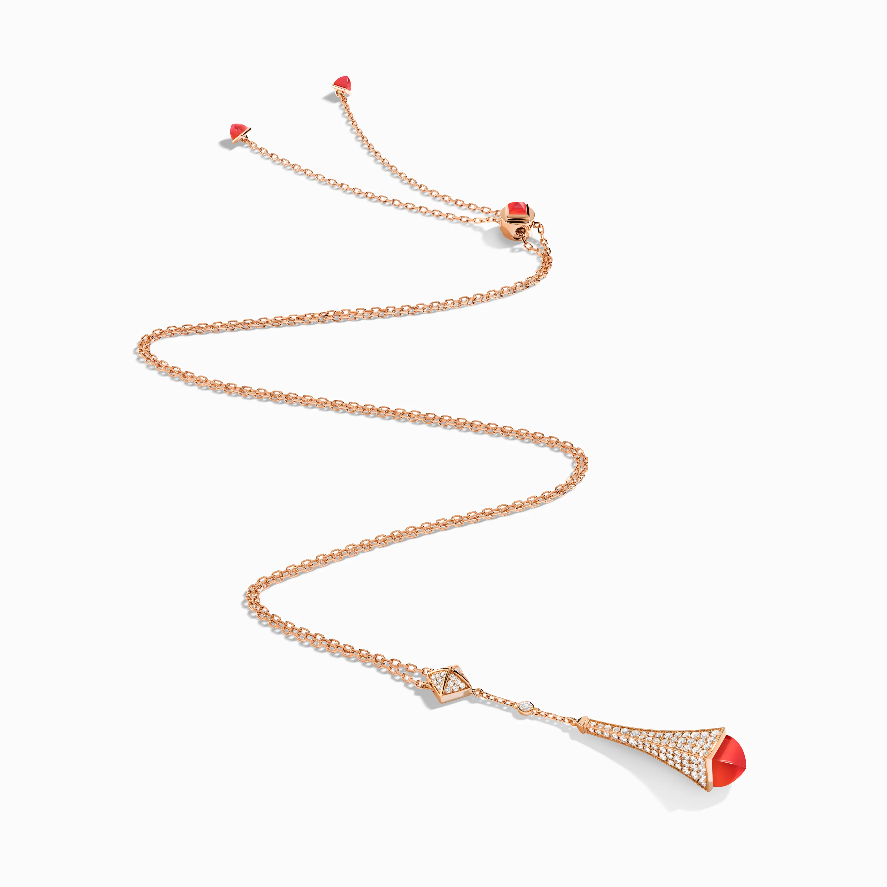 Cleo Diamond Teardrop Pendant - Image 16