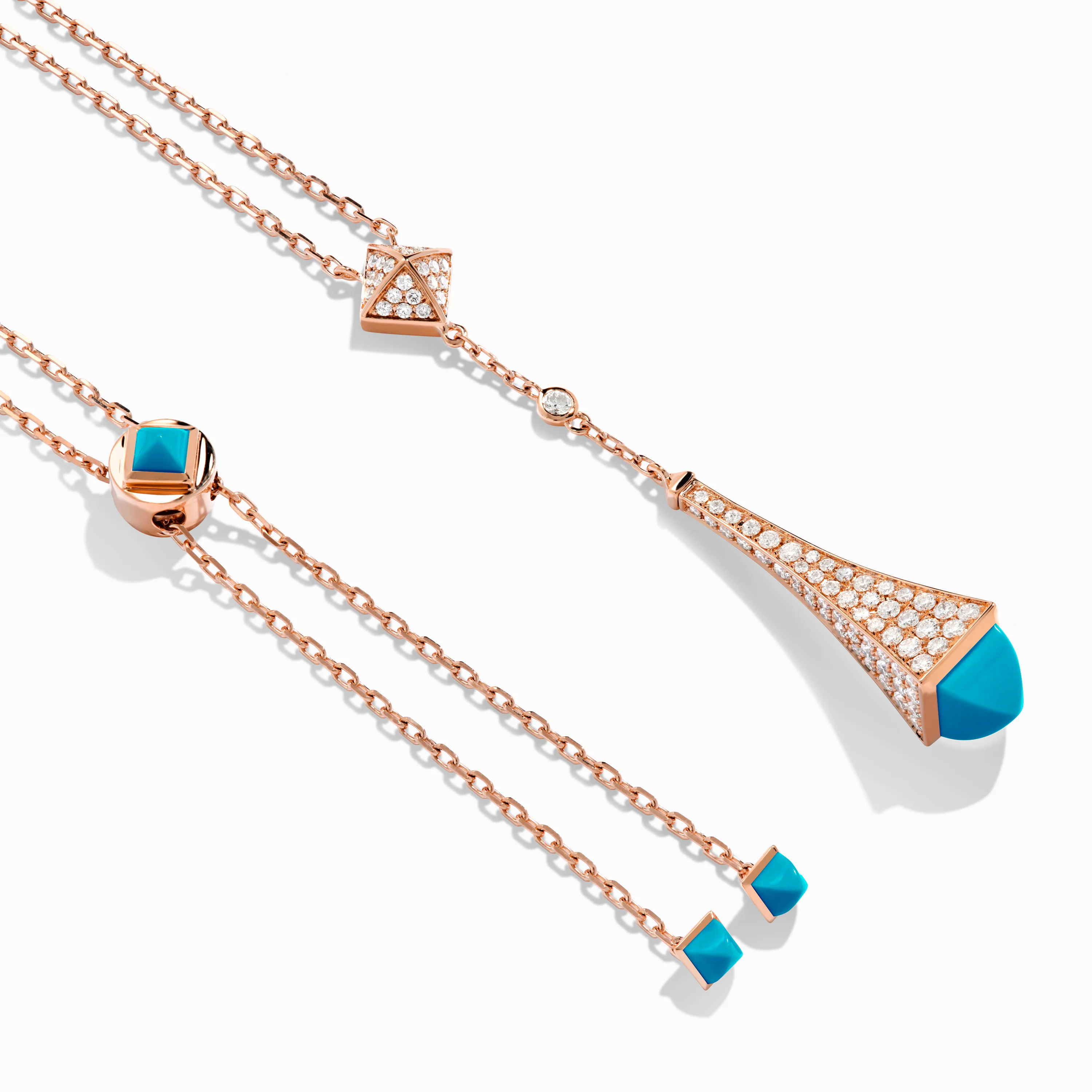 Cleo Diamond Teardrop Pendant - Image 21
