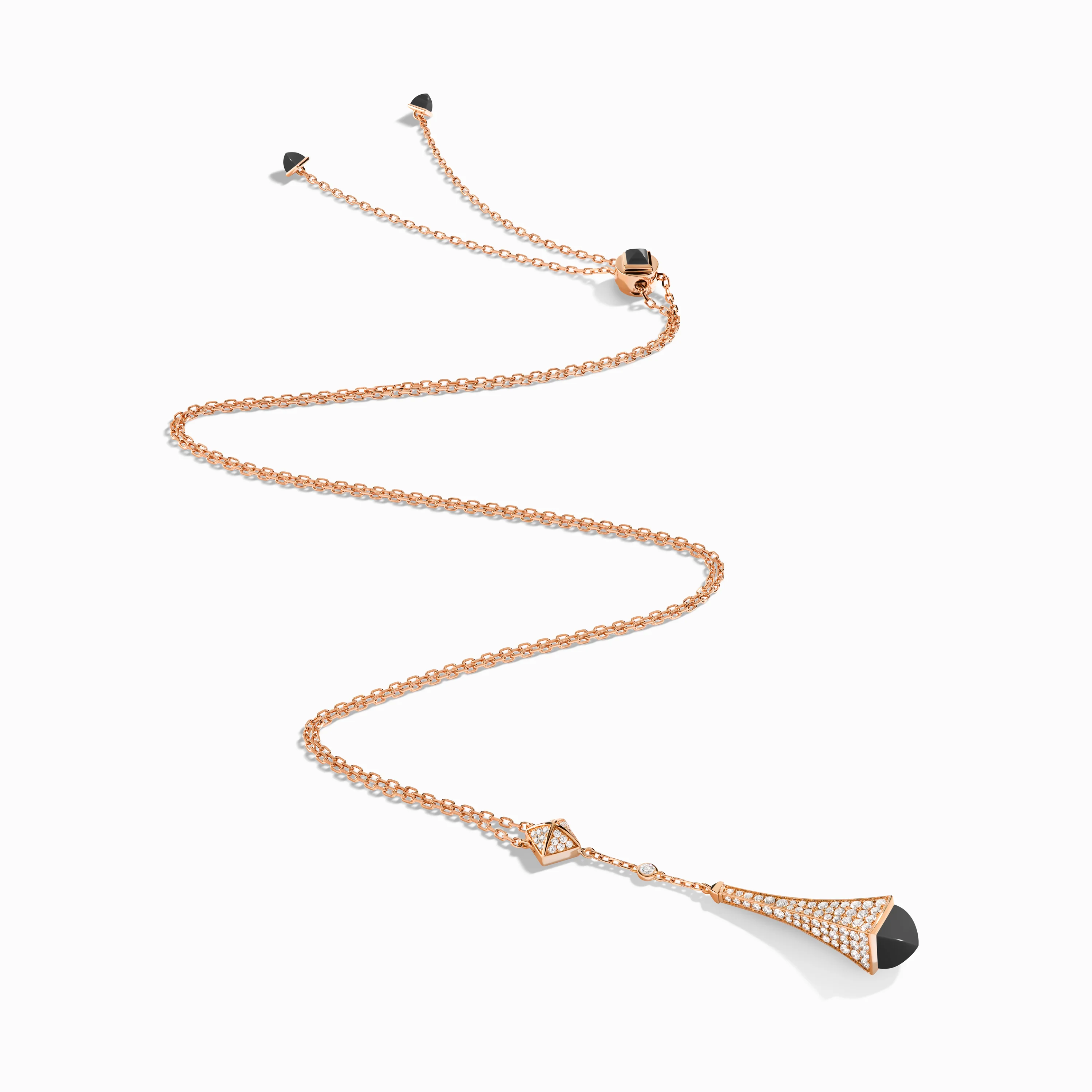 Cleo Diamond Teardrop Pendant - Image 6