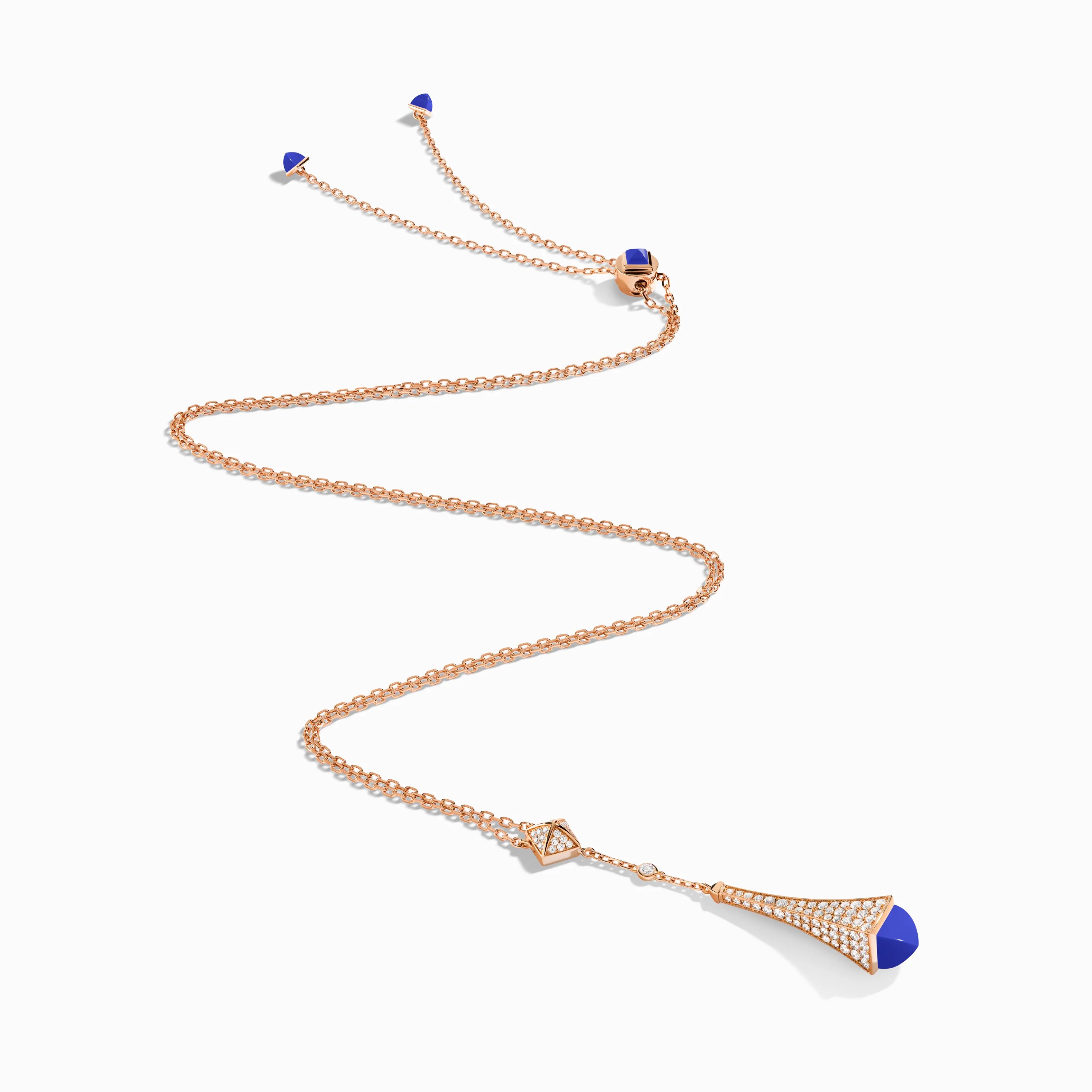 Cleo Diamond Teardrop Pendant - Image 8
