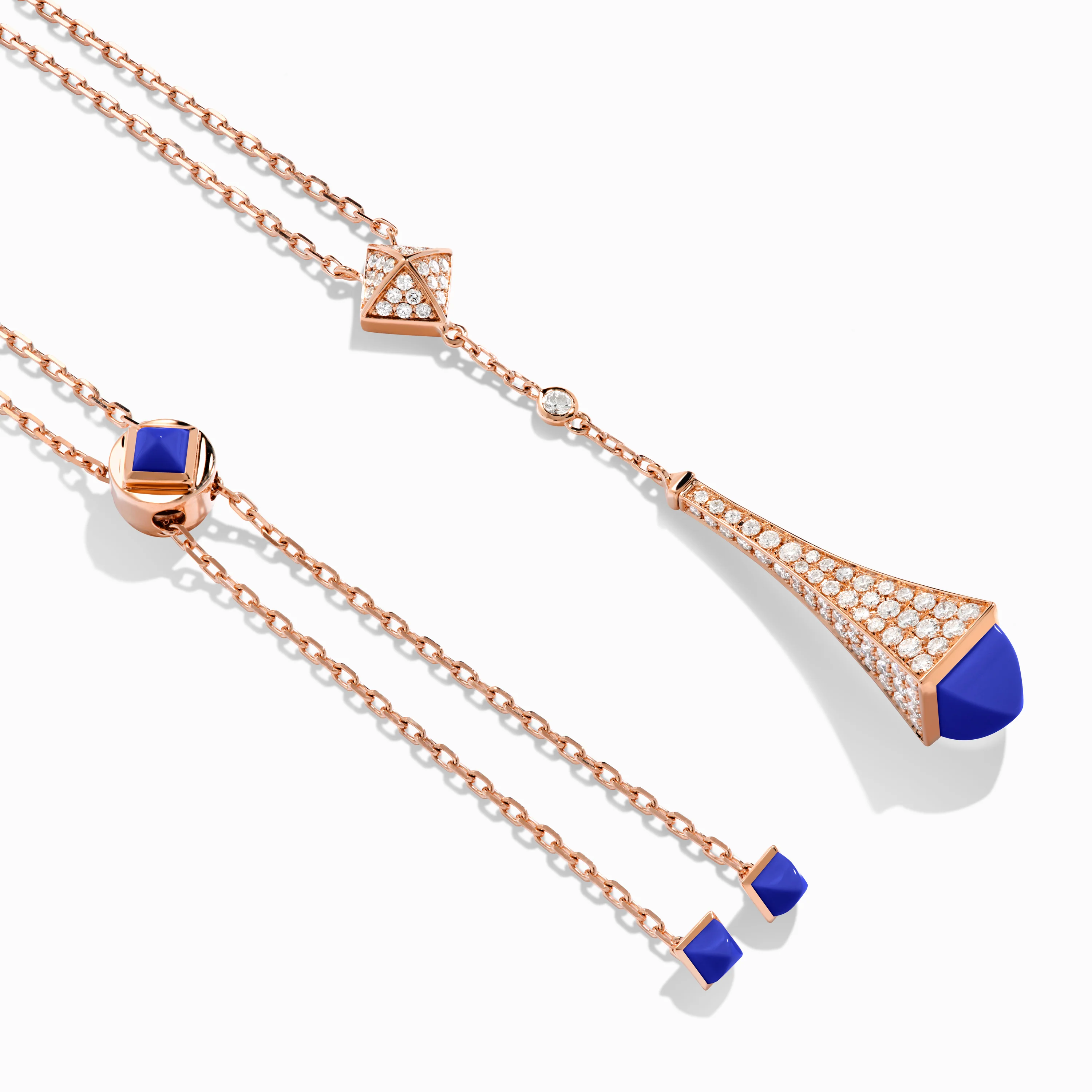 Cleo Diamond Teardrop Pendant - Image 9