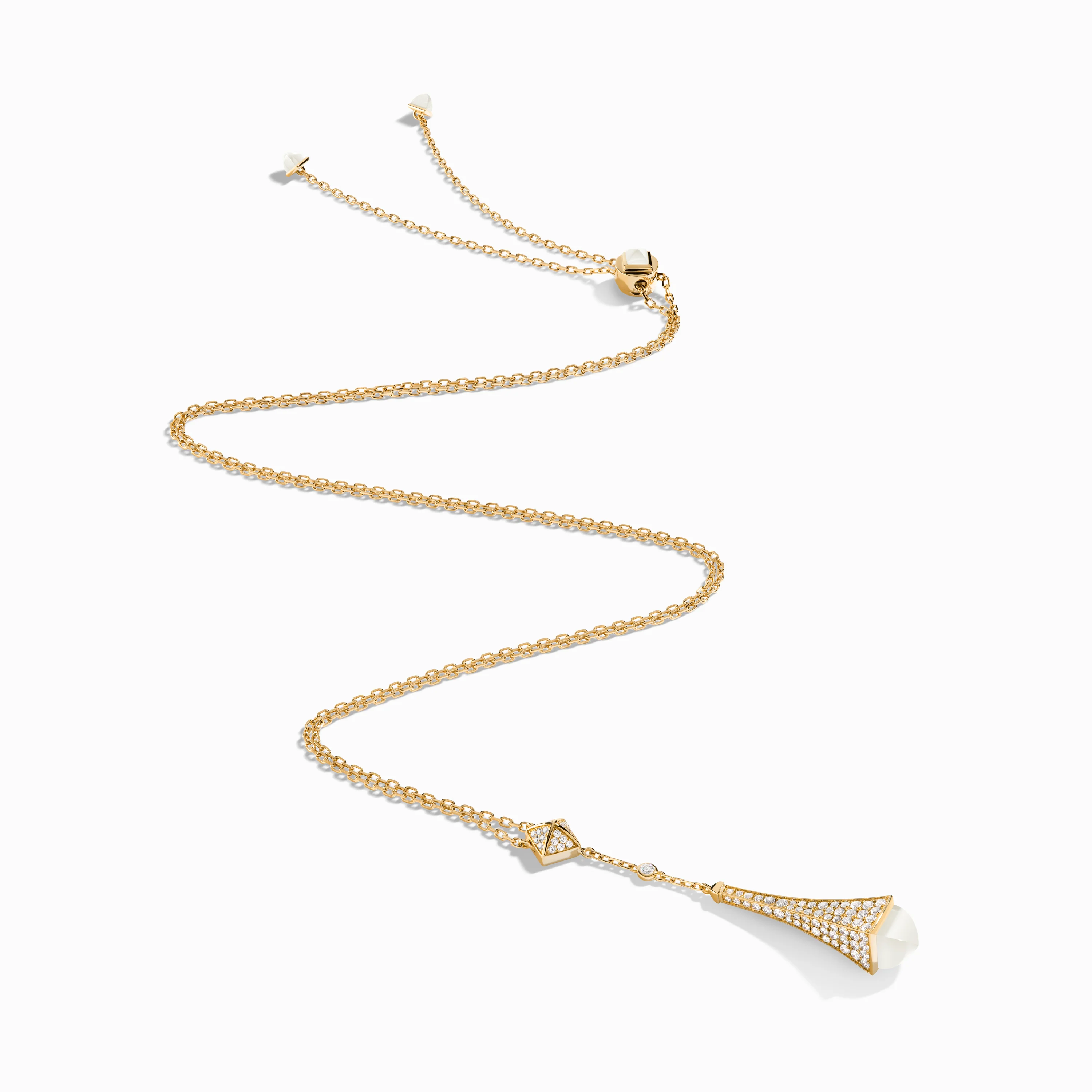 Cleo Diamond Teardrop Pendant - Image 10