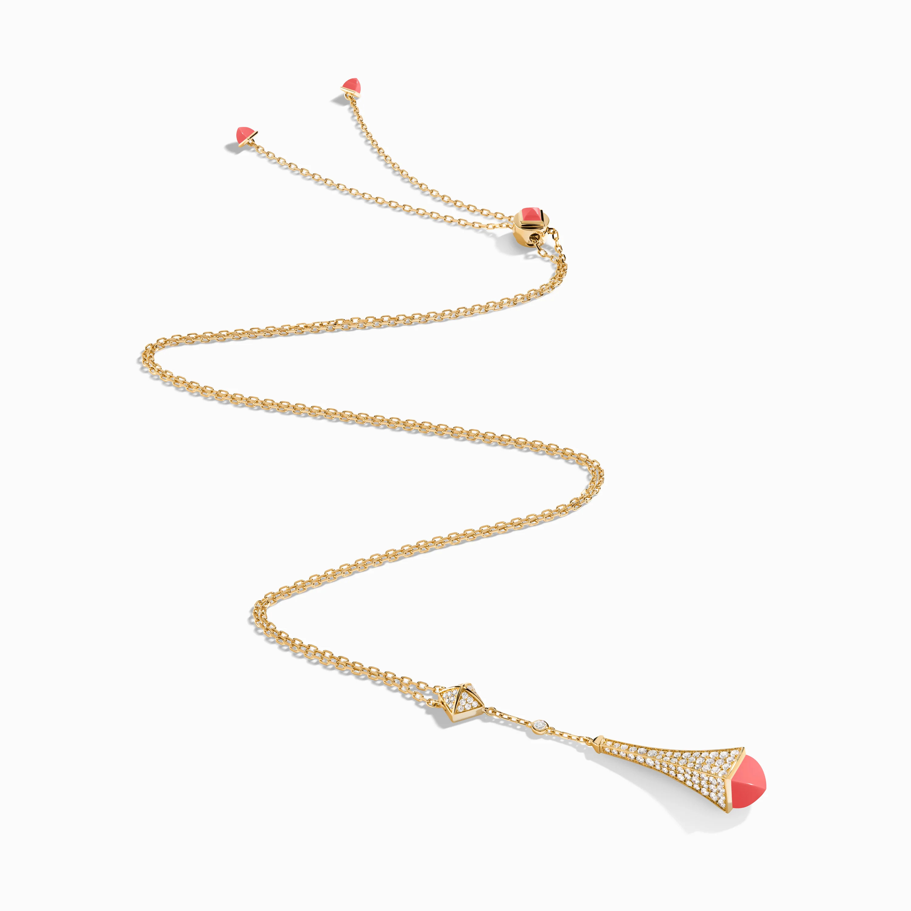 Cleo Diamond Teardrop Pendant - Image 12