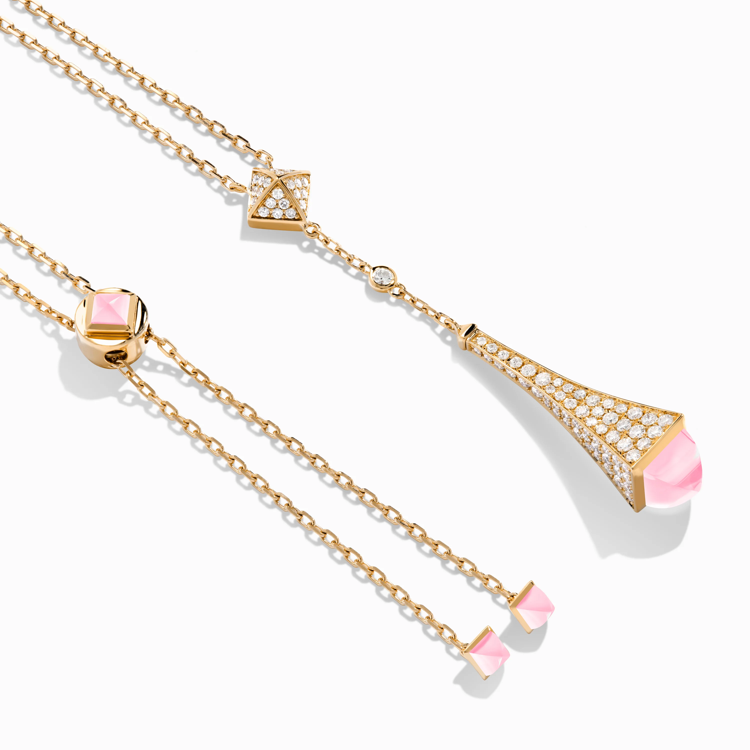 Cleo Diamond Teardrop Pendant - Image 15