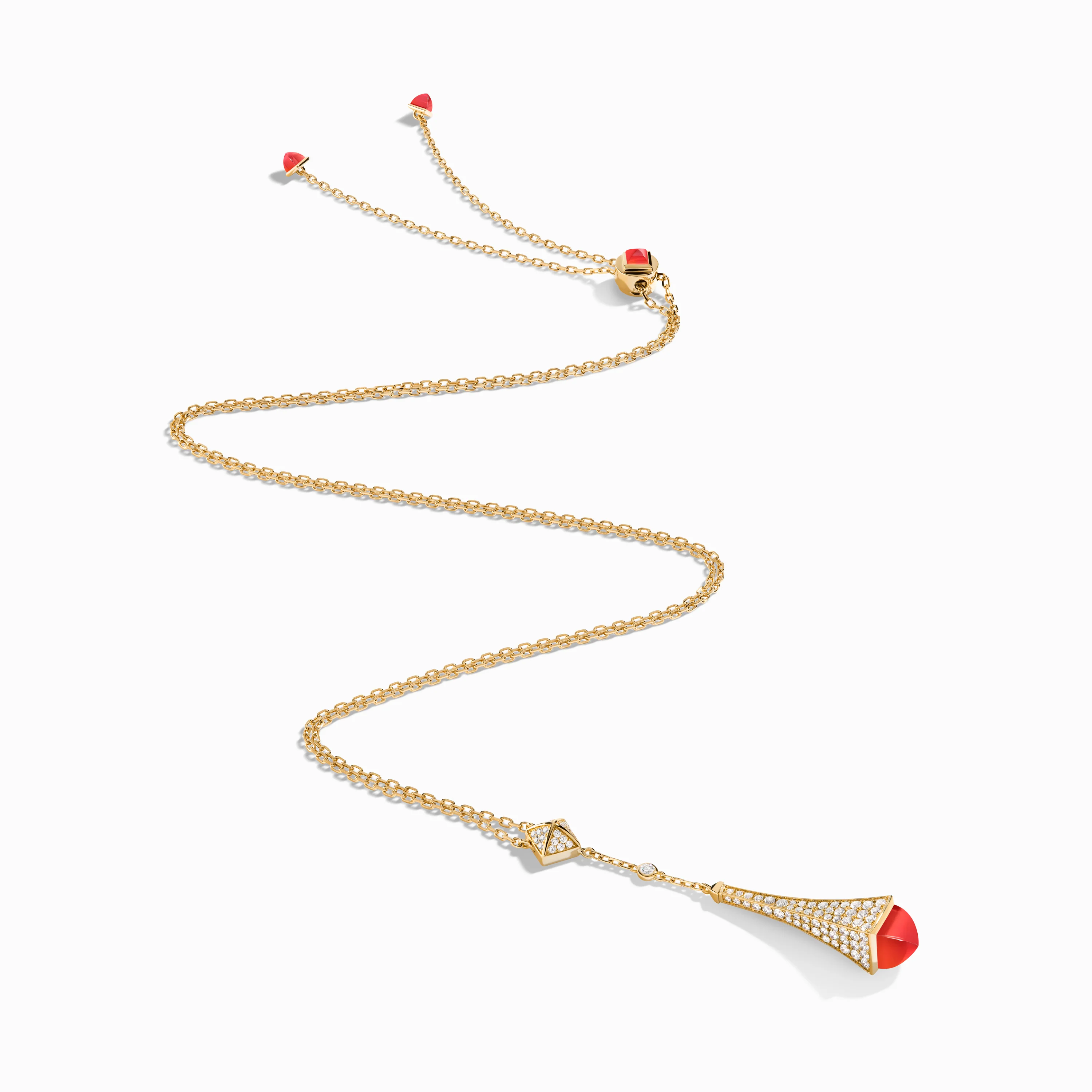 Cleo Diamond Teardrop Pendant - Image 16
