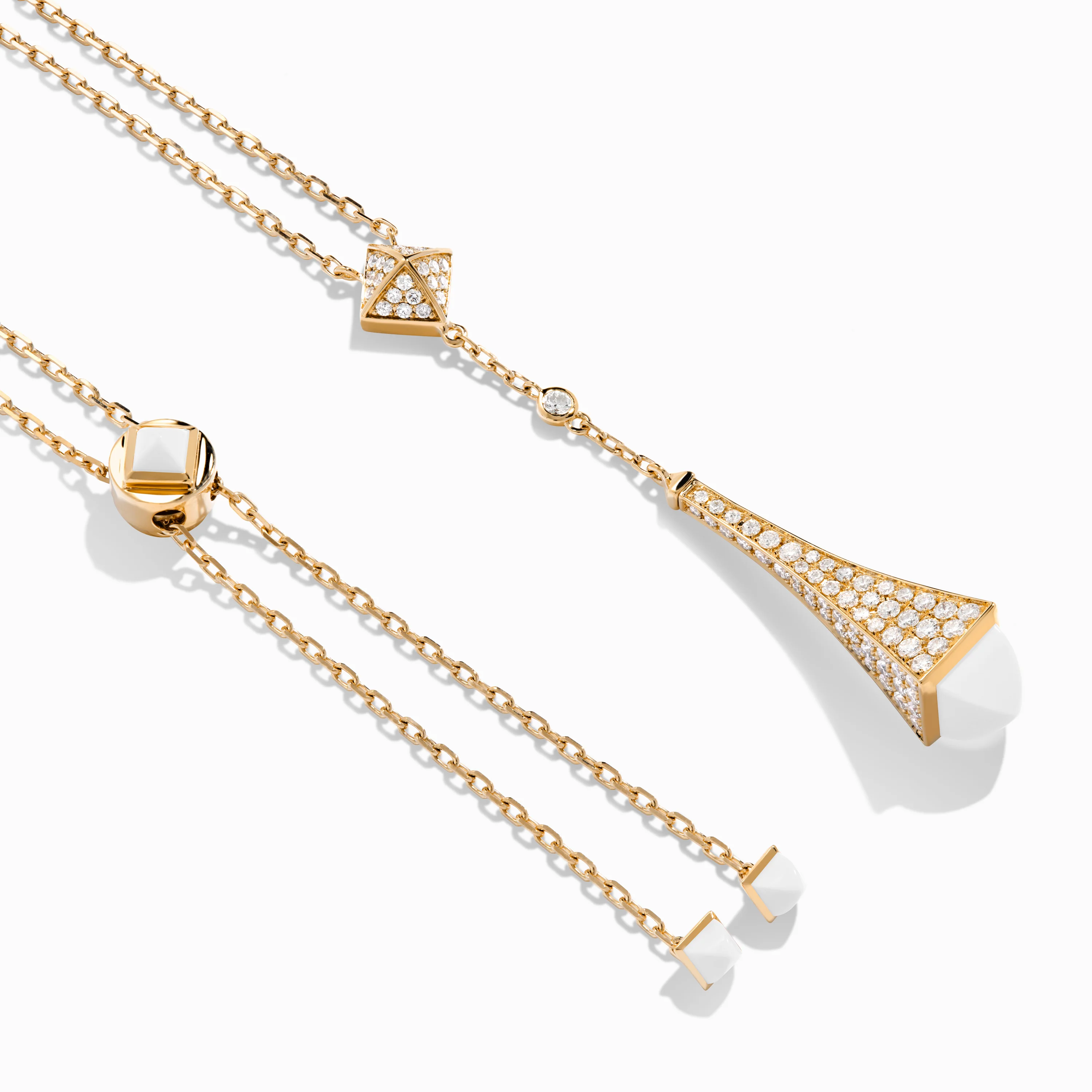 Cleo Diamond Teardrop Pendant - Image 23