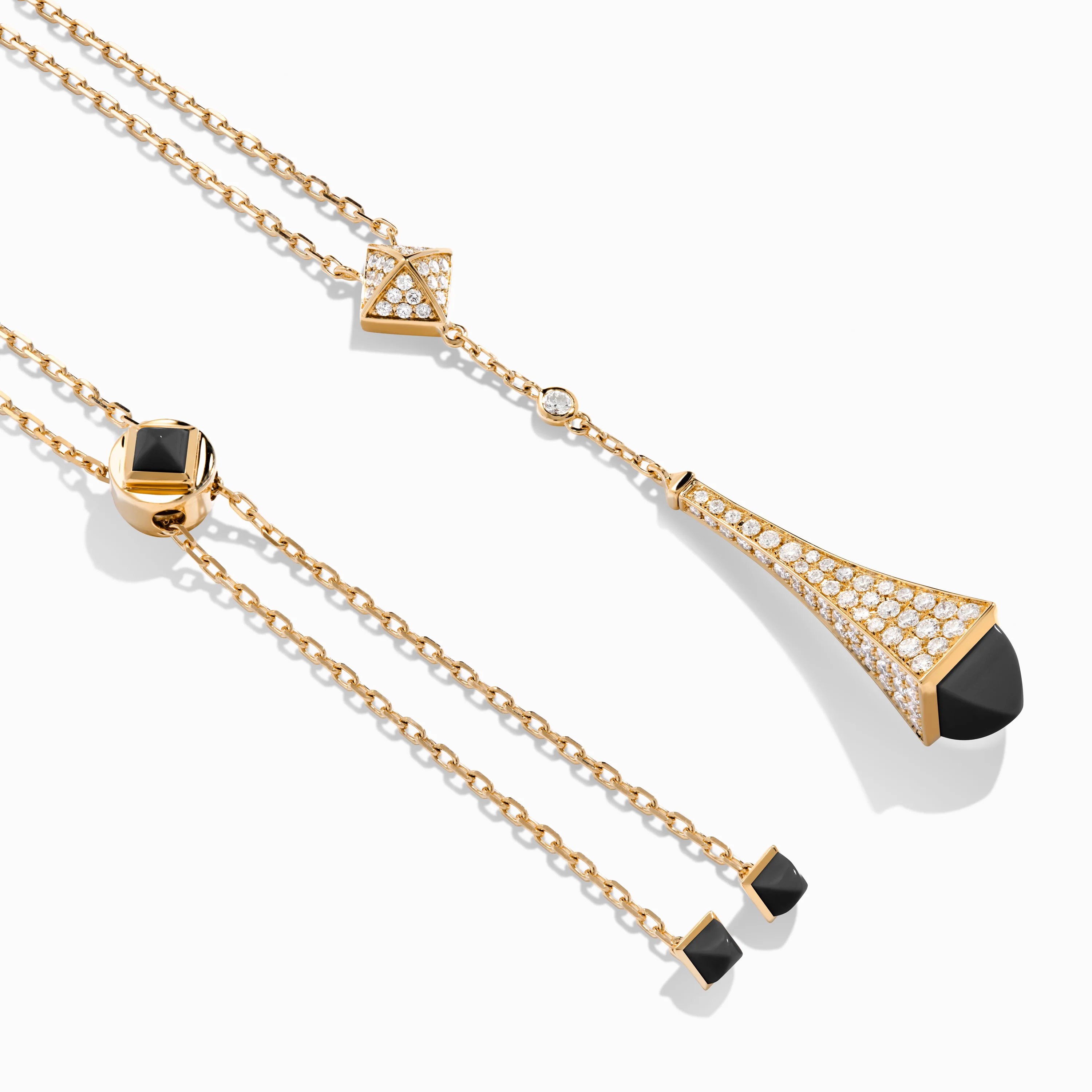 Cleo Diamond Teardrop Pendant - Image 7