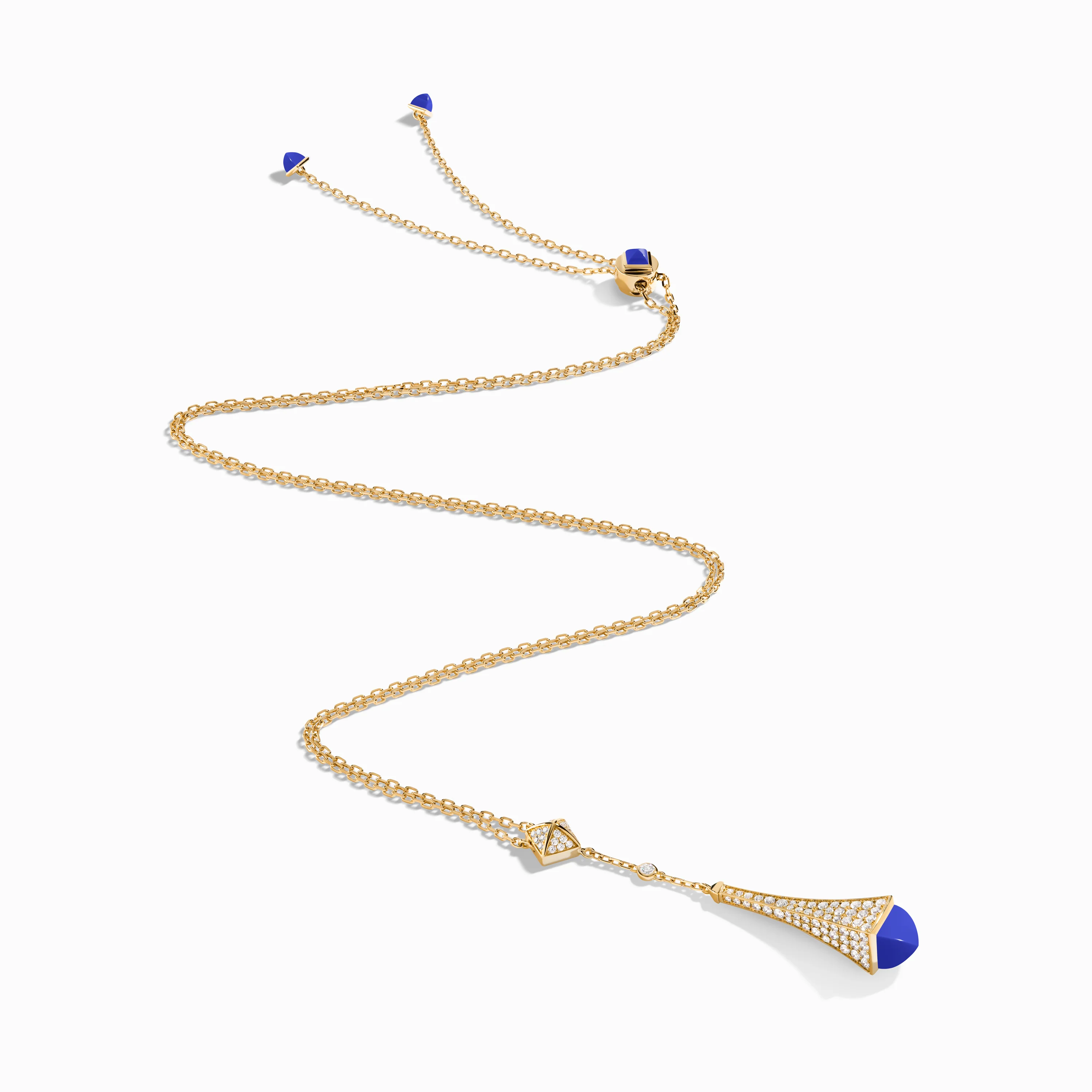 Cleo Diamond Teardrop Pendant - Image 8