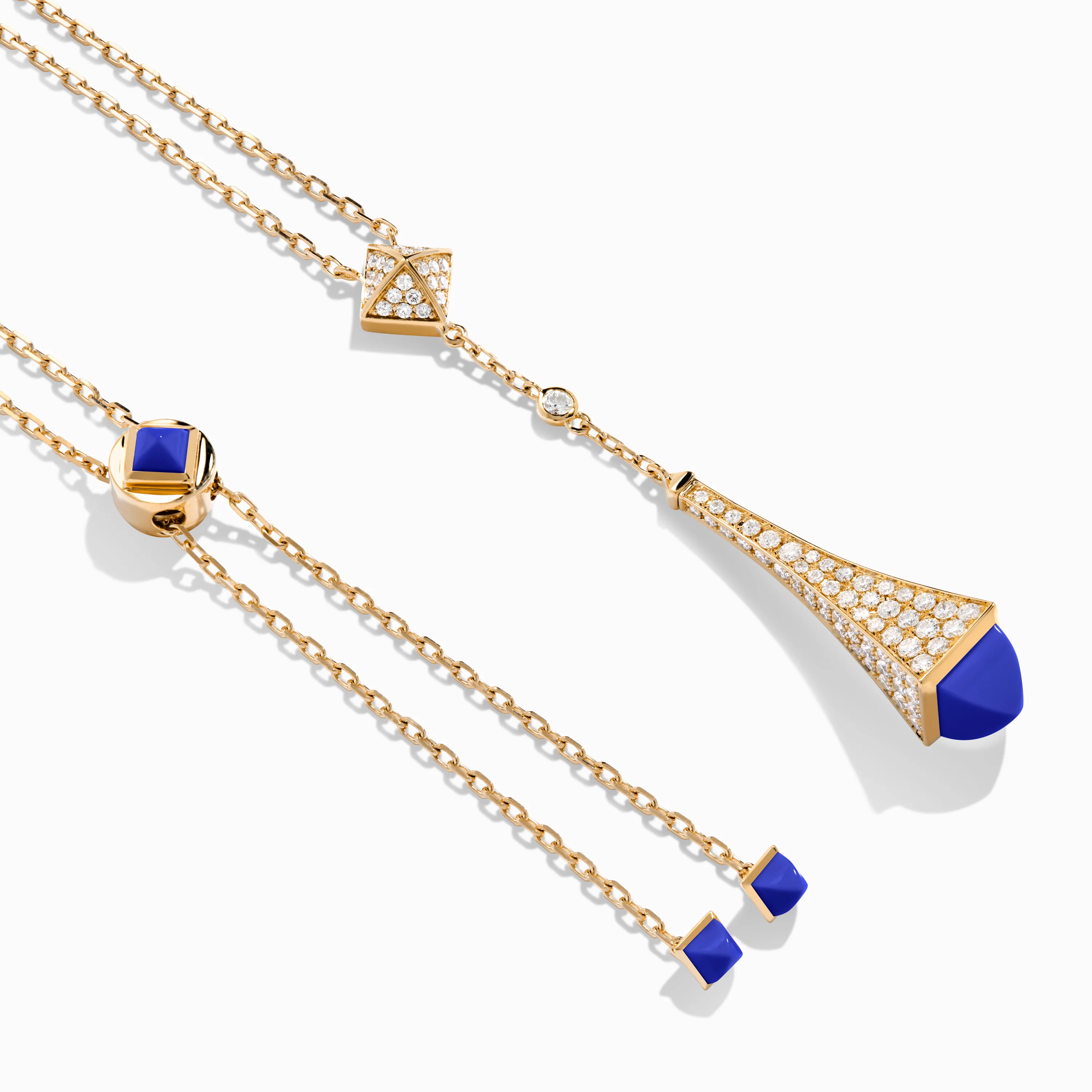 Cleo Diamond Teardrop Pendant - Image 9