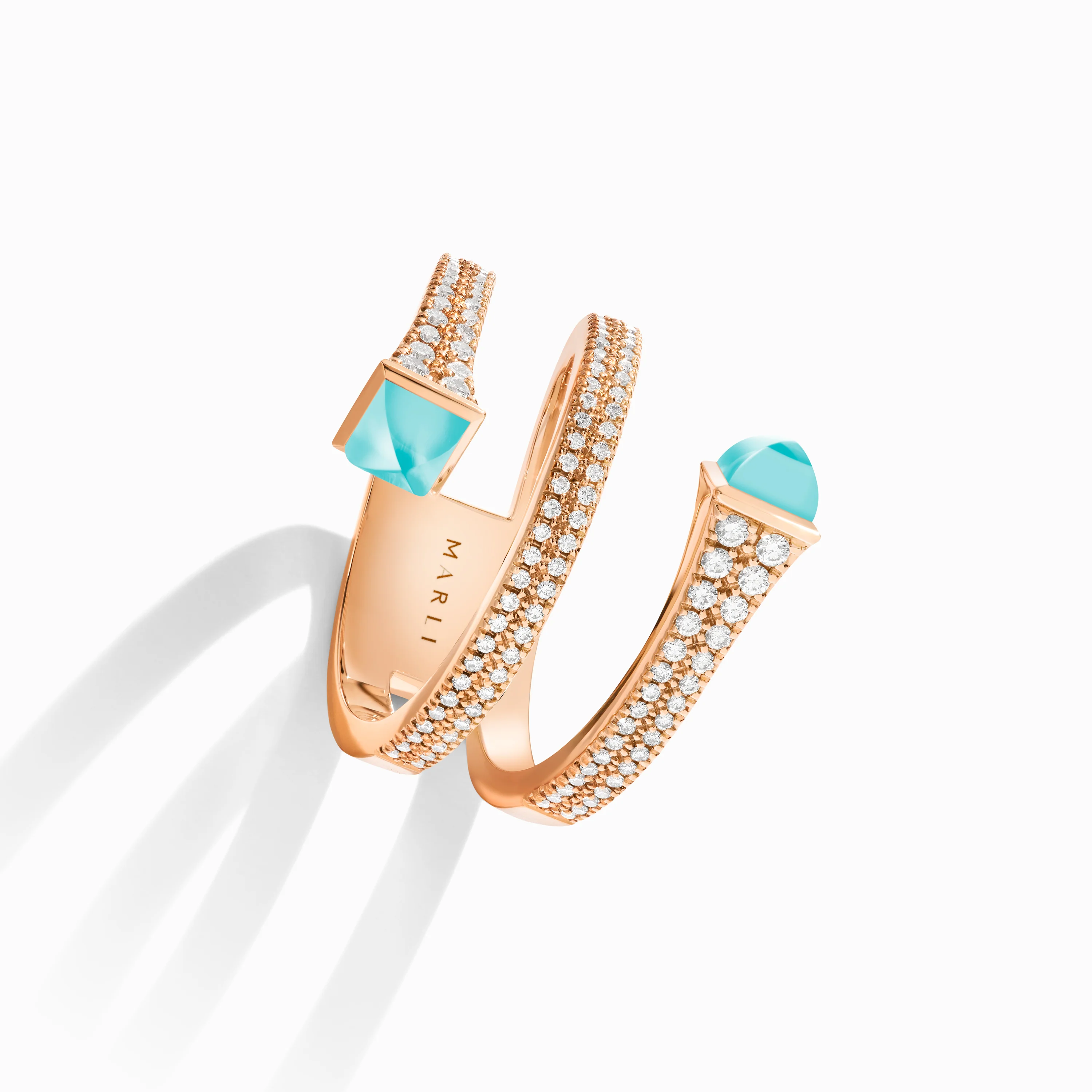 Cleo Diamond Twist Ring - Image 13