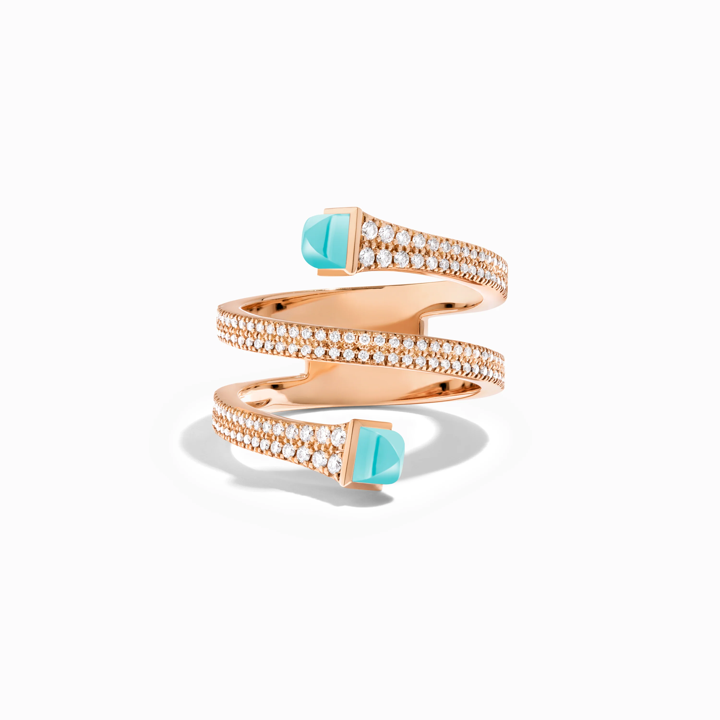 Cleo Diamond Twist Ring - Image 14