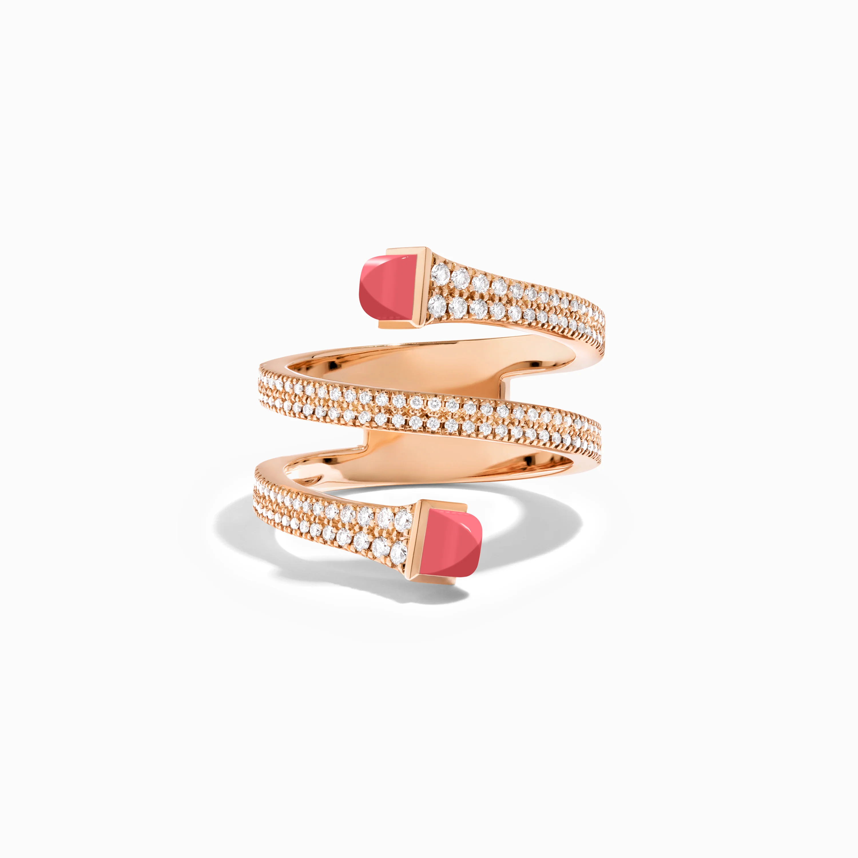 Cleo Diamond Twist Ring - Image 26