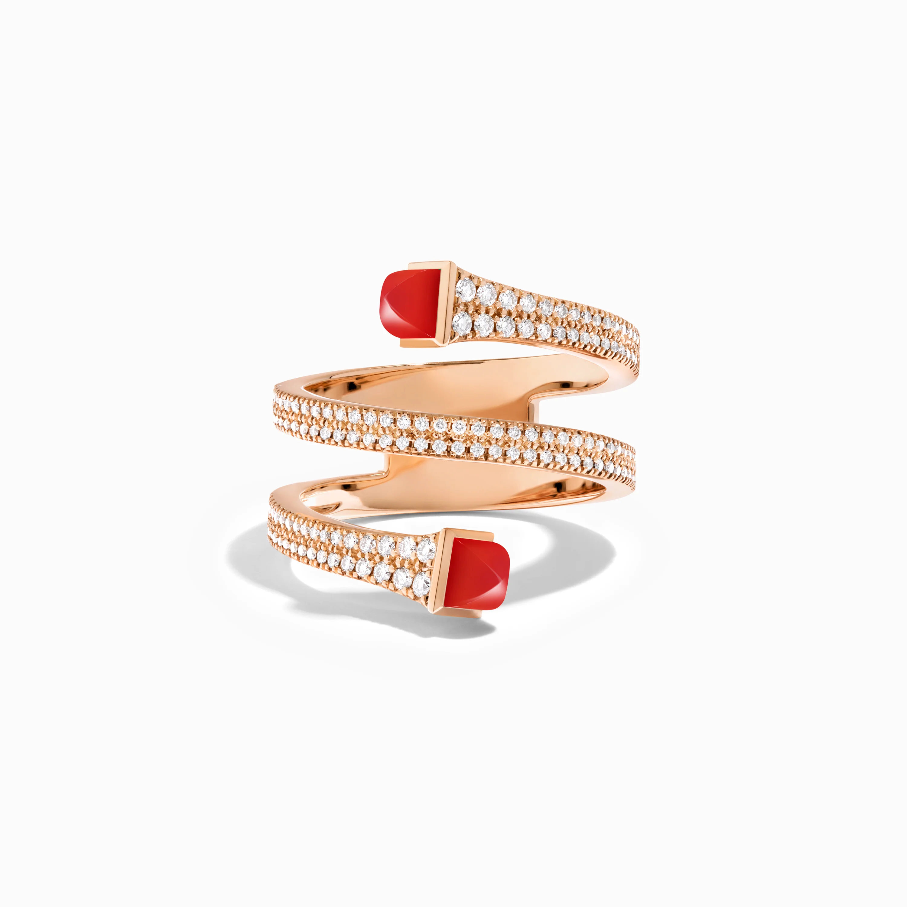 Cleo Diamond Twist Ring - Image 30