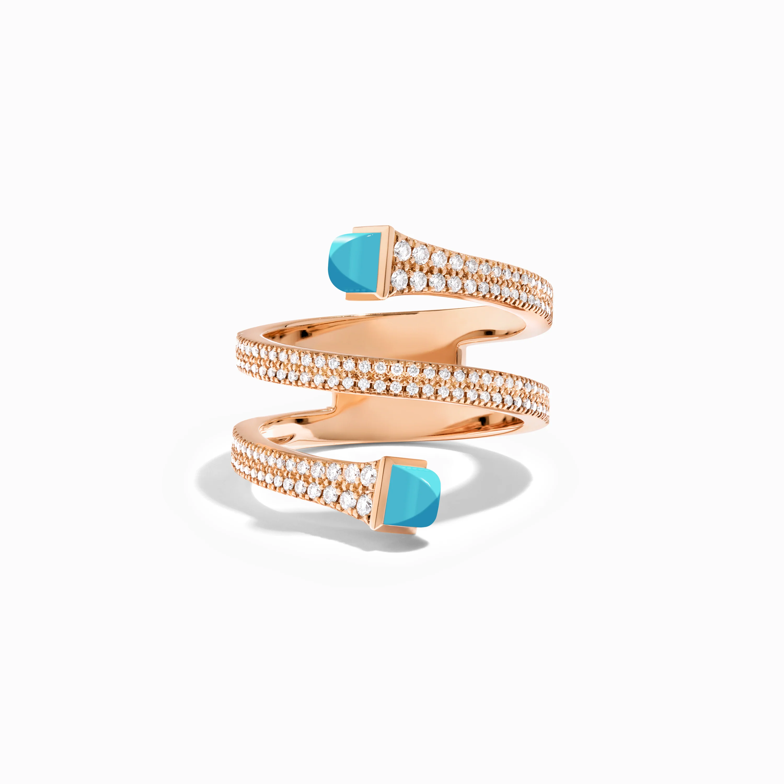 Cleo Diamond Twist Ring - Image 38